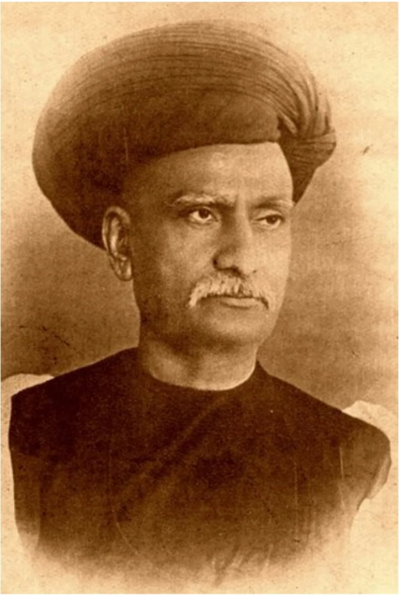 Portrait of Mansukhram Tripathi (1840–1907) – memorial page