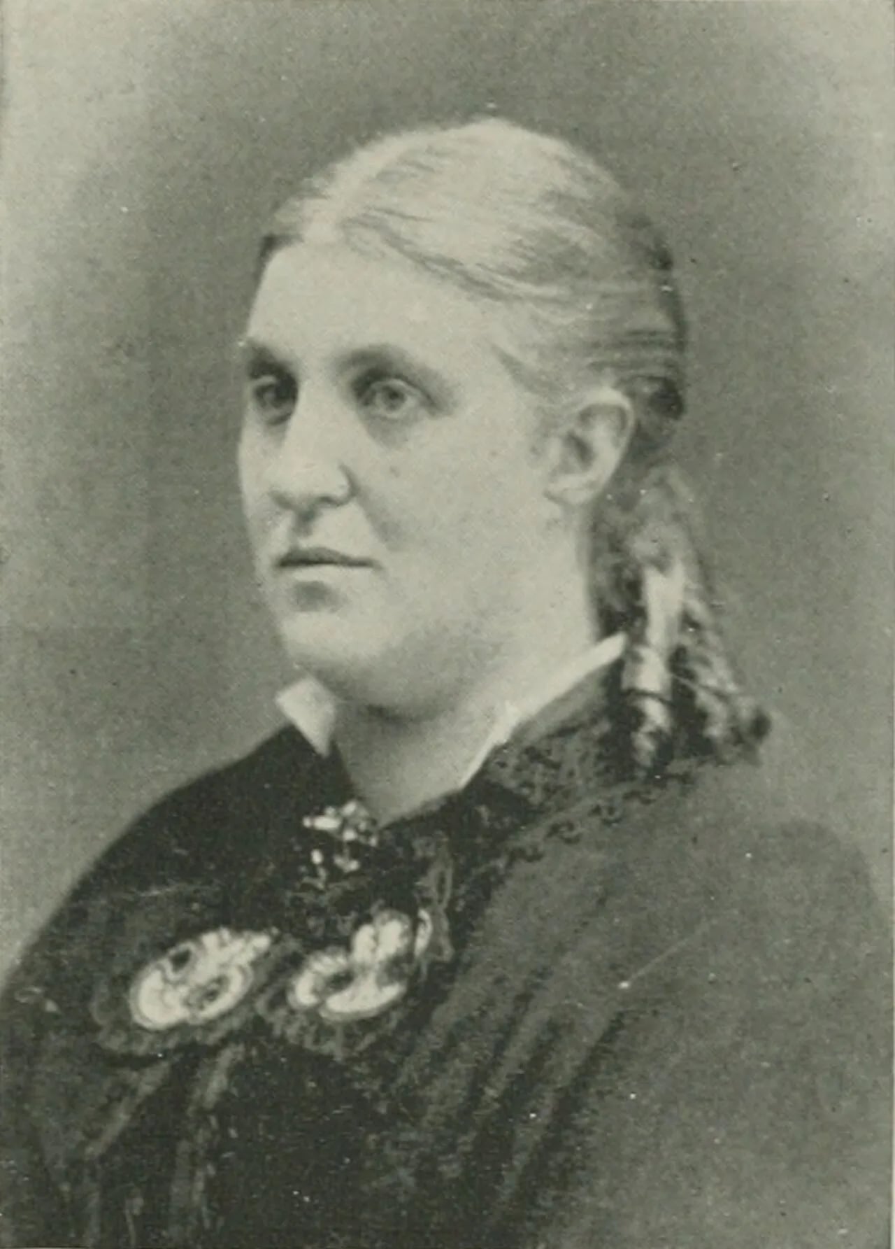 Portrait of Emily M. J. Cooley (1831–1917) – memorial page