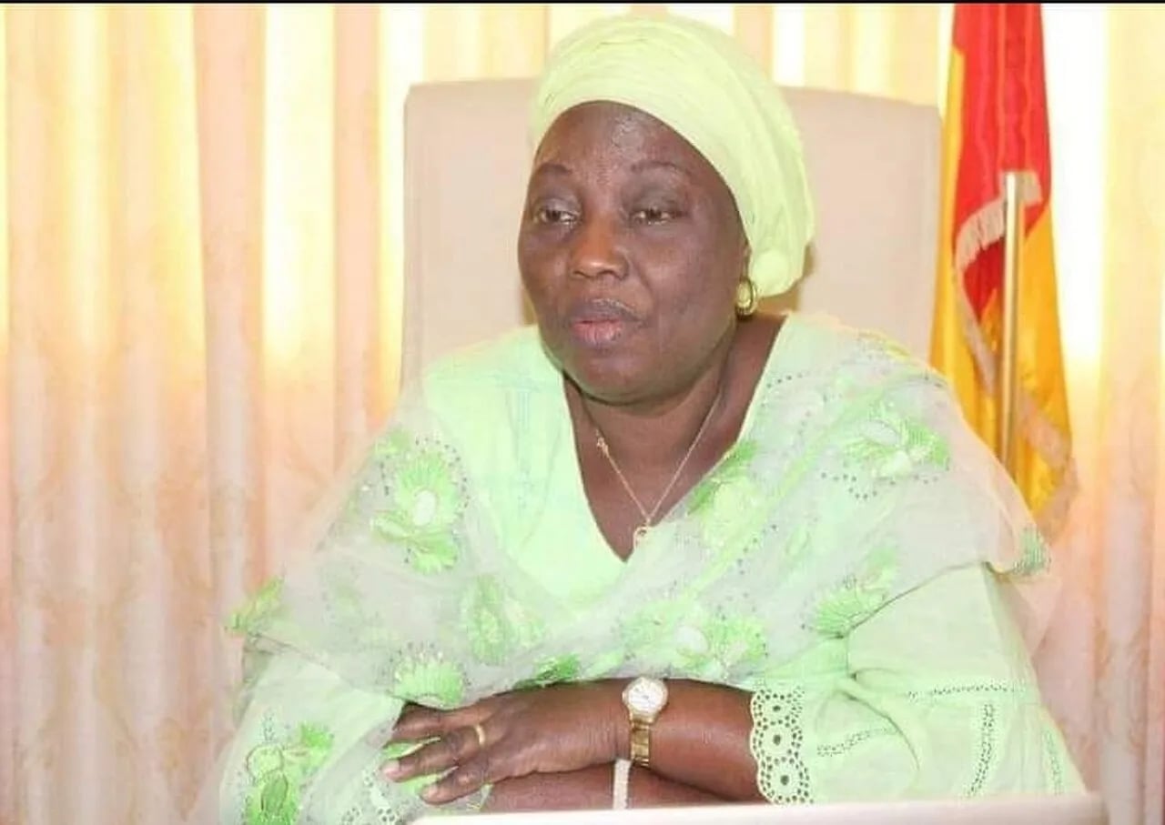 Portrait of Aminata Touré (1952–2022) – memorial page