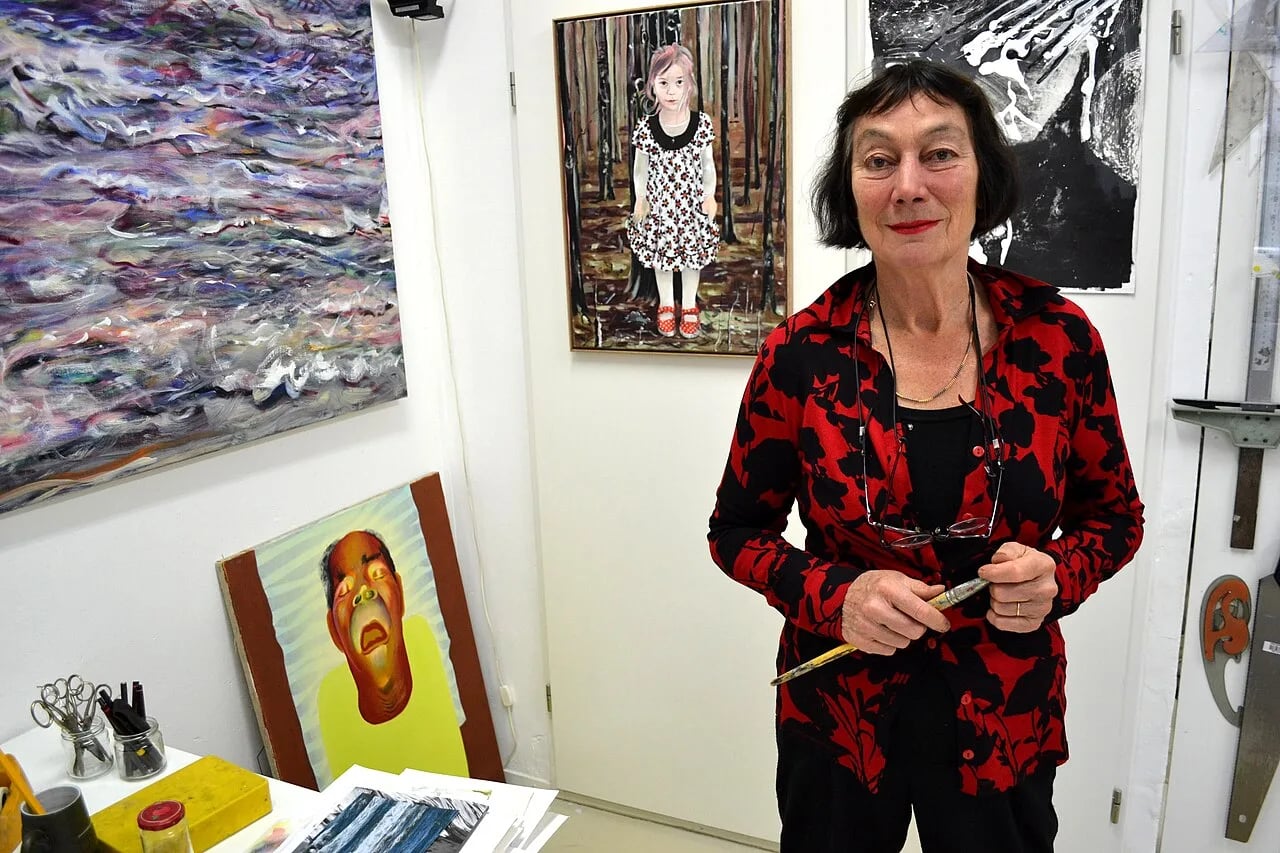 Portrait of Cornelia Vrolijk (1944–2015) – memorial page