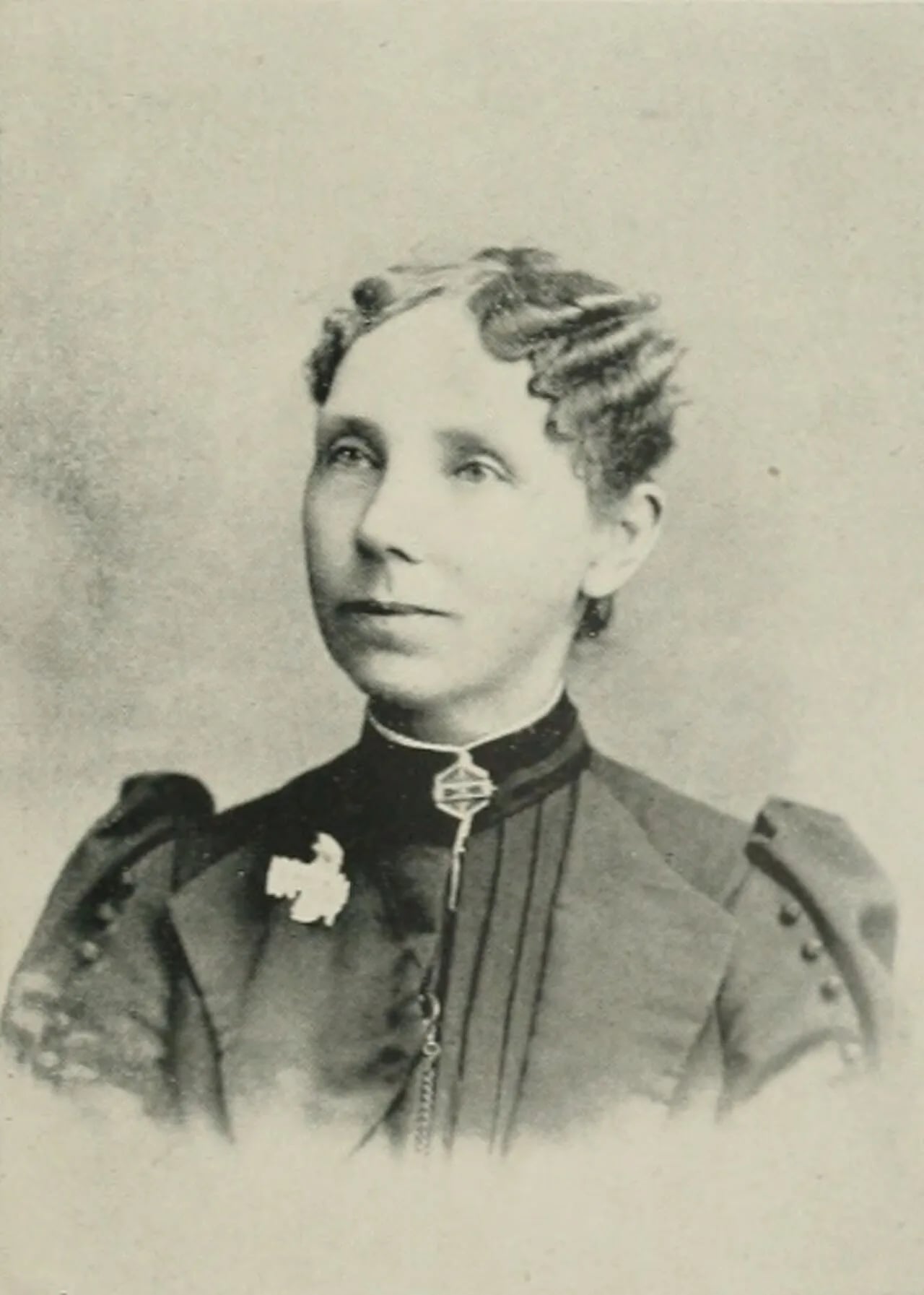 Portrait of Laura M. Wright (1840–1922) – memorial page