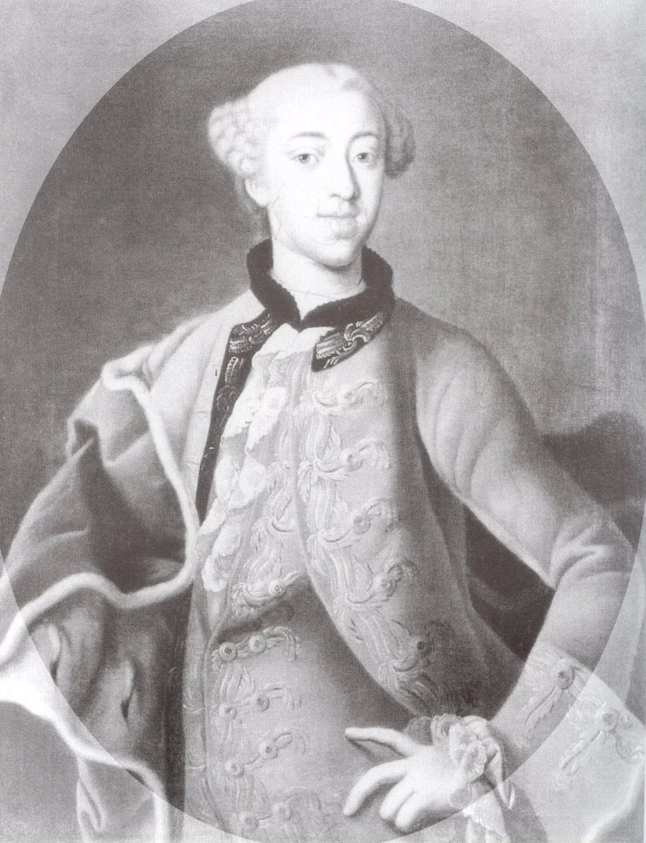 Portrait of Klemens Zamoyski (1747–1767) – memorial page