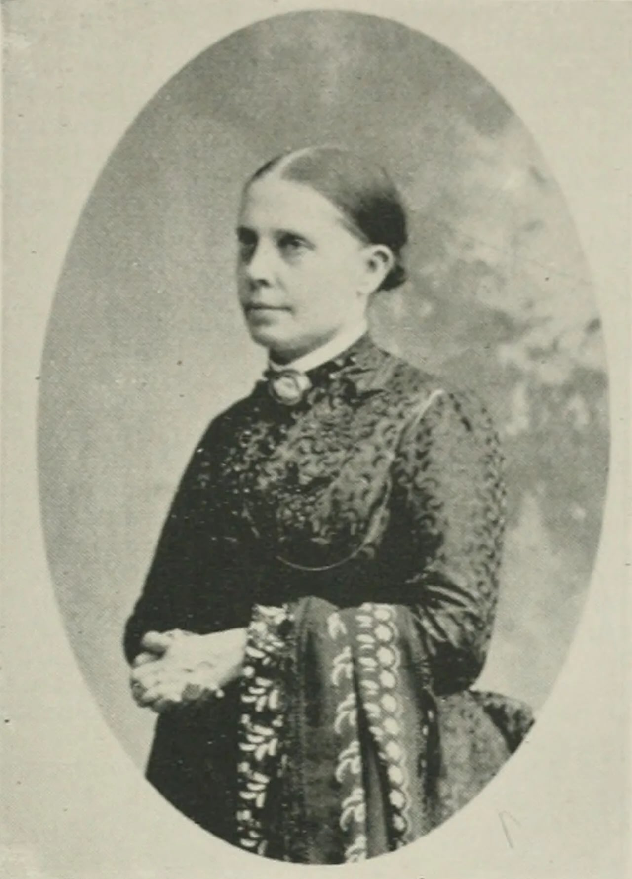 Portrait of Elmina M. Roys Gavitt (1828–1898) – memorial page