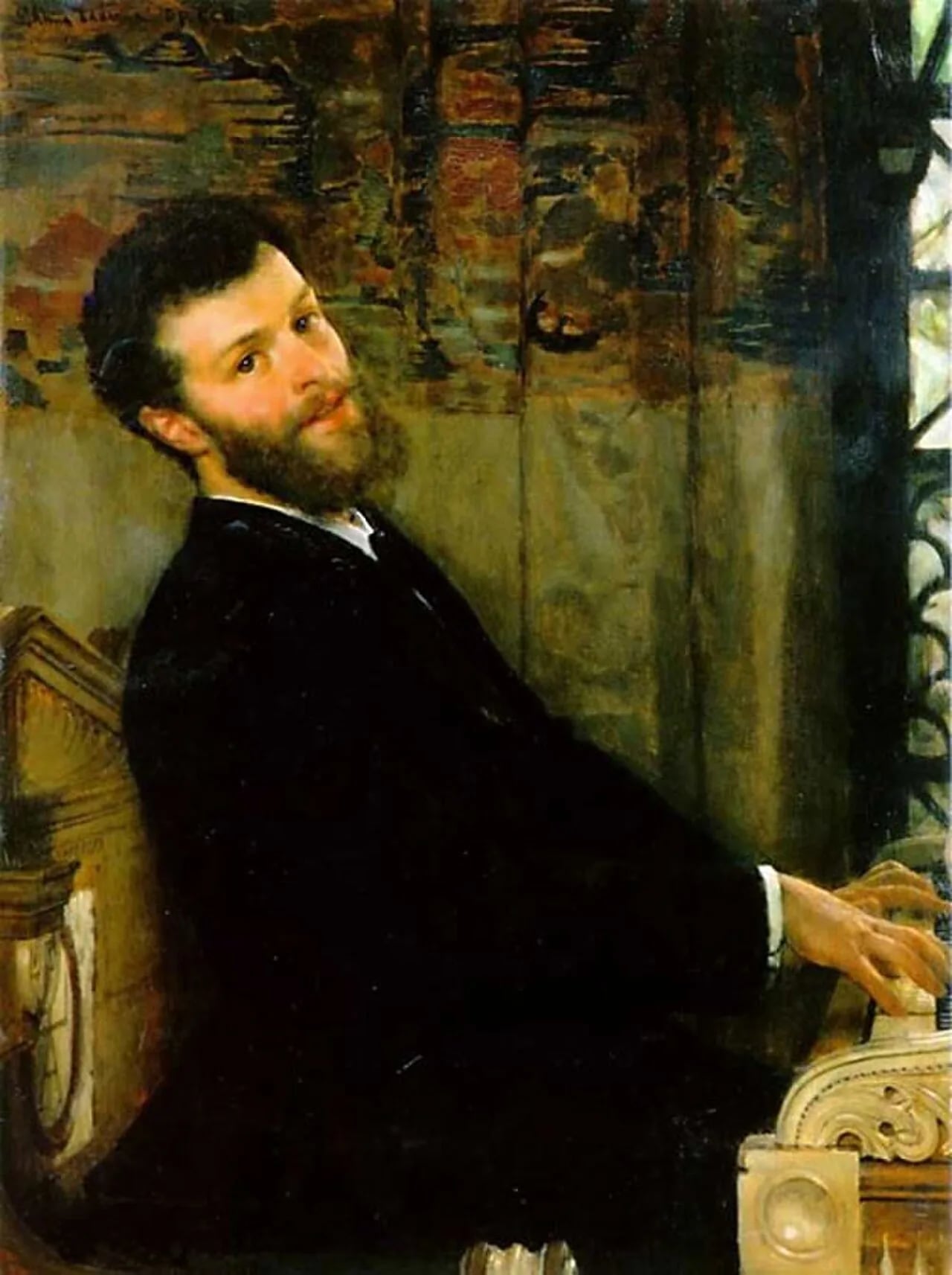 Porträt von George Henschel (1850–1934) – Gedenkseite
