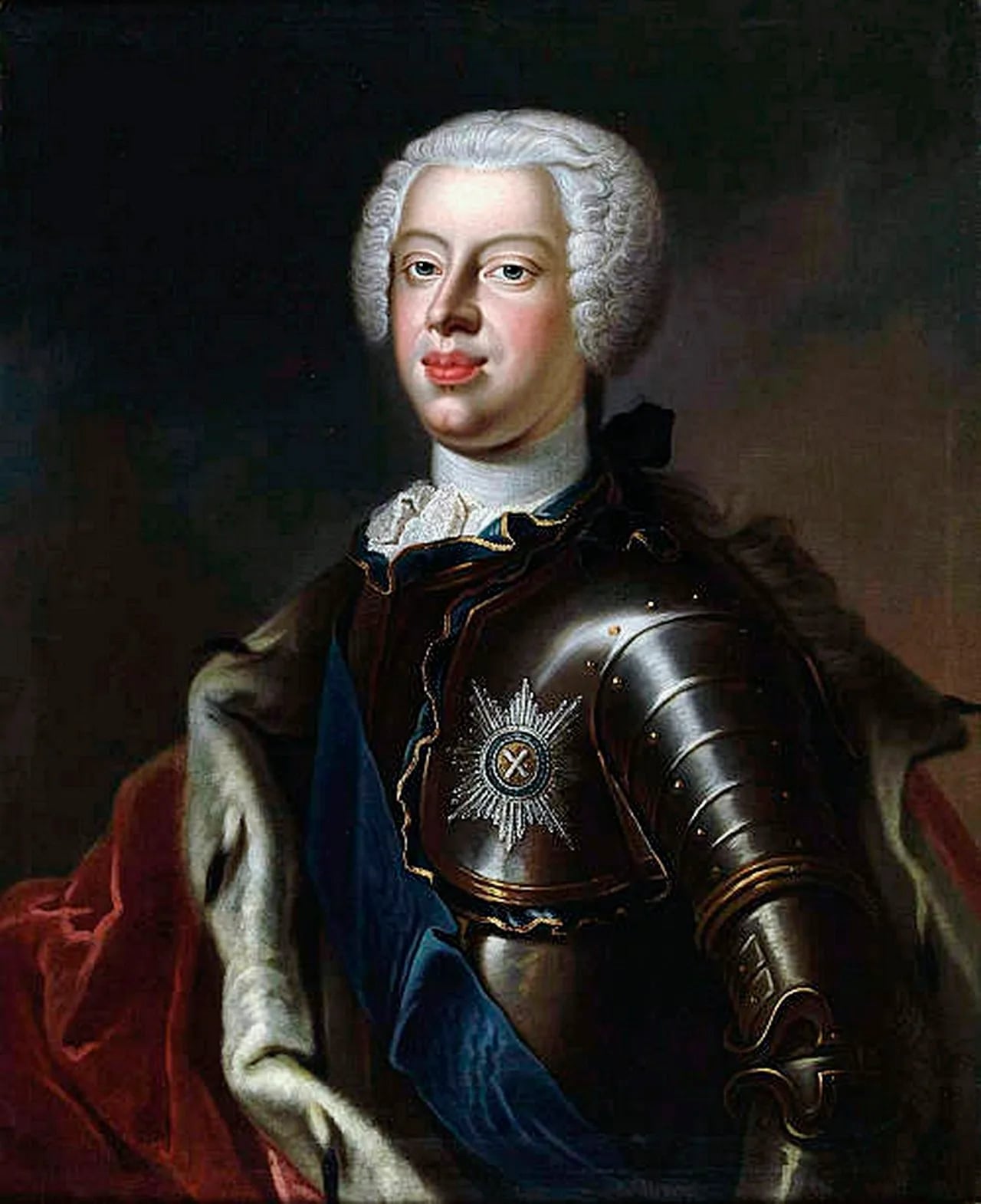 Porträt von Anton Ulrich von Braunschweig-Wolfenbüttel (1714–1774) – Gedenkseite