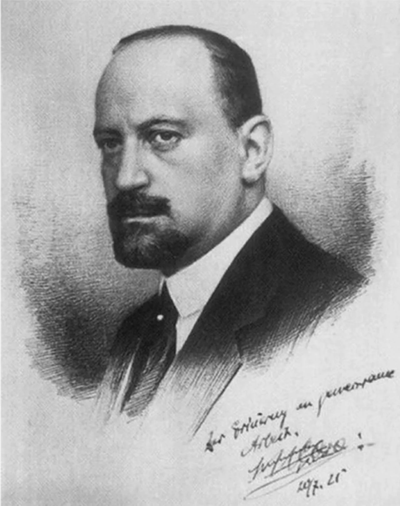 Porträt von Nikodem Caro (1871–1935) – Gedenkseite