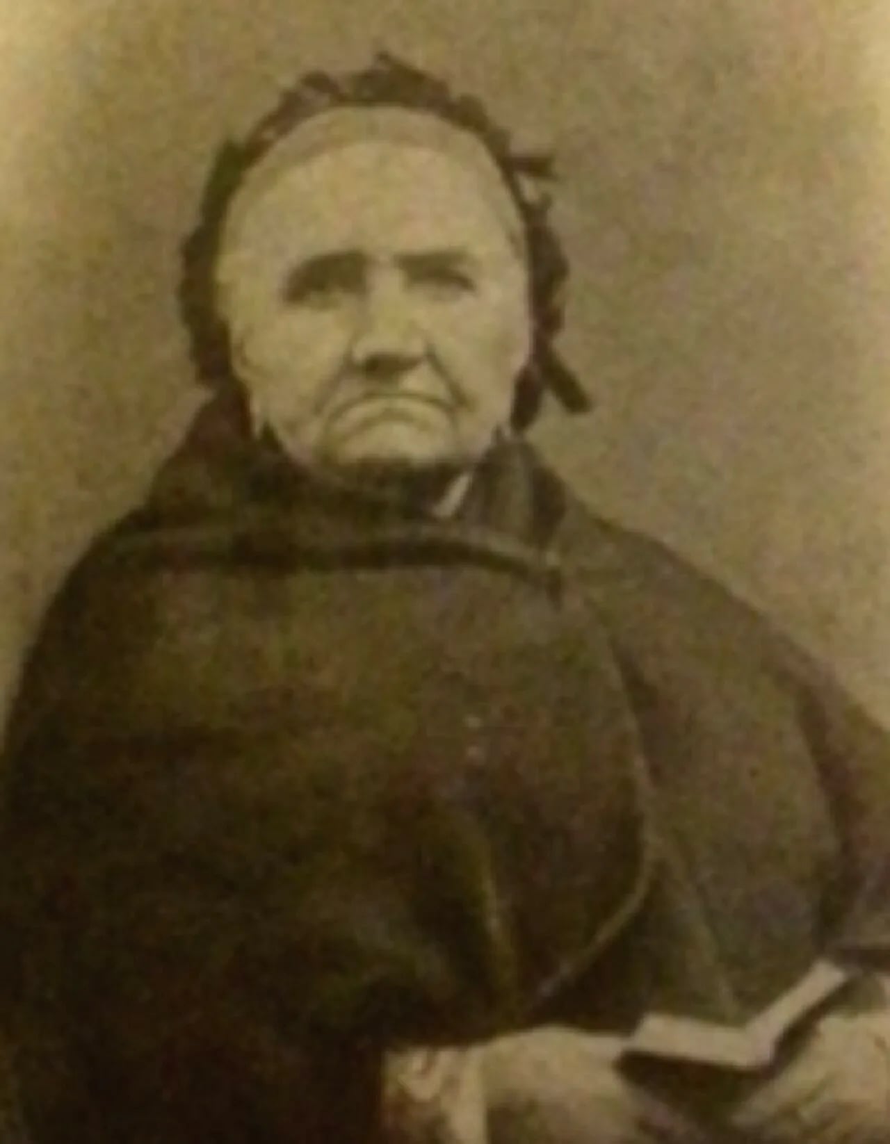 Porträt von Anna Johansdotter Norbäck (1804–1879) – Gedenkseite