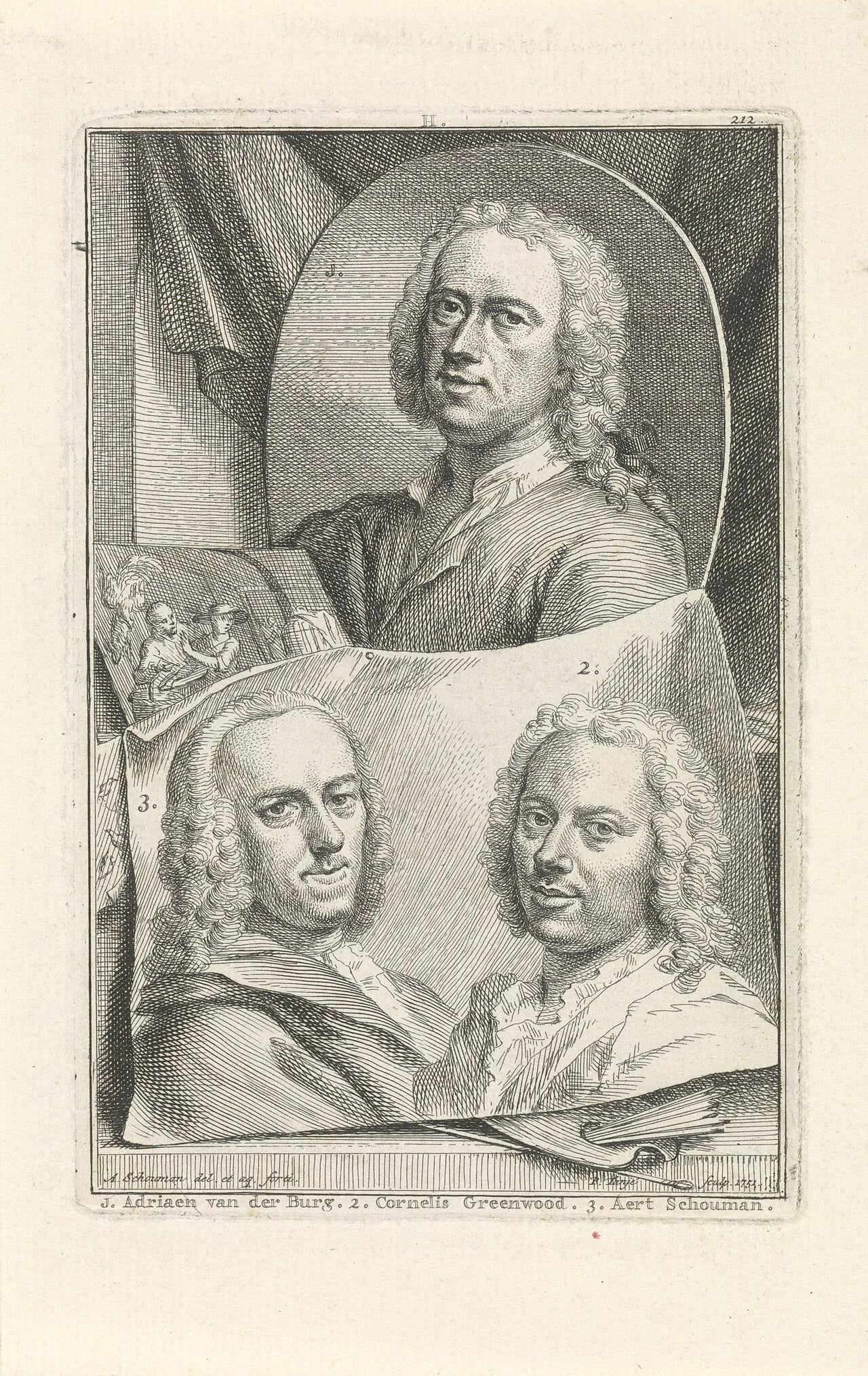 Portrait of Kornelis Greenwood (1708–1736) – memorial page
