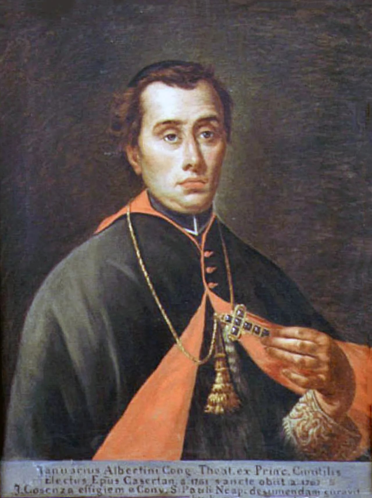 Portrait of Gennaro Maria Albertini (1715–1767) – memorial page