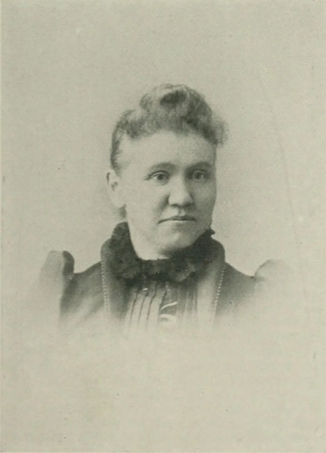Porträt von Libbie Beach Brown (1858–1924) – Gedenkseite