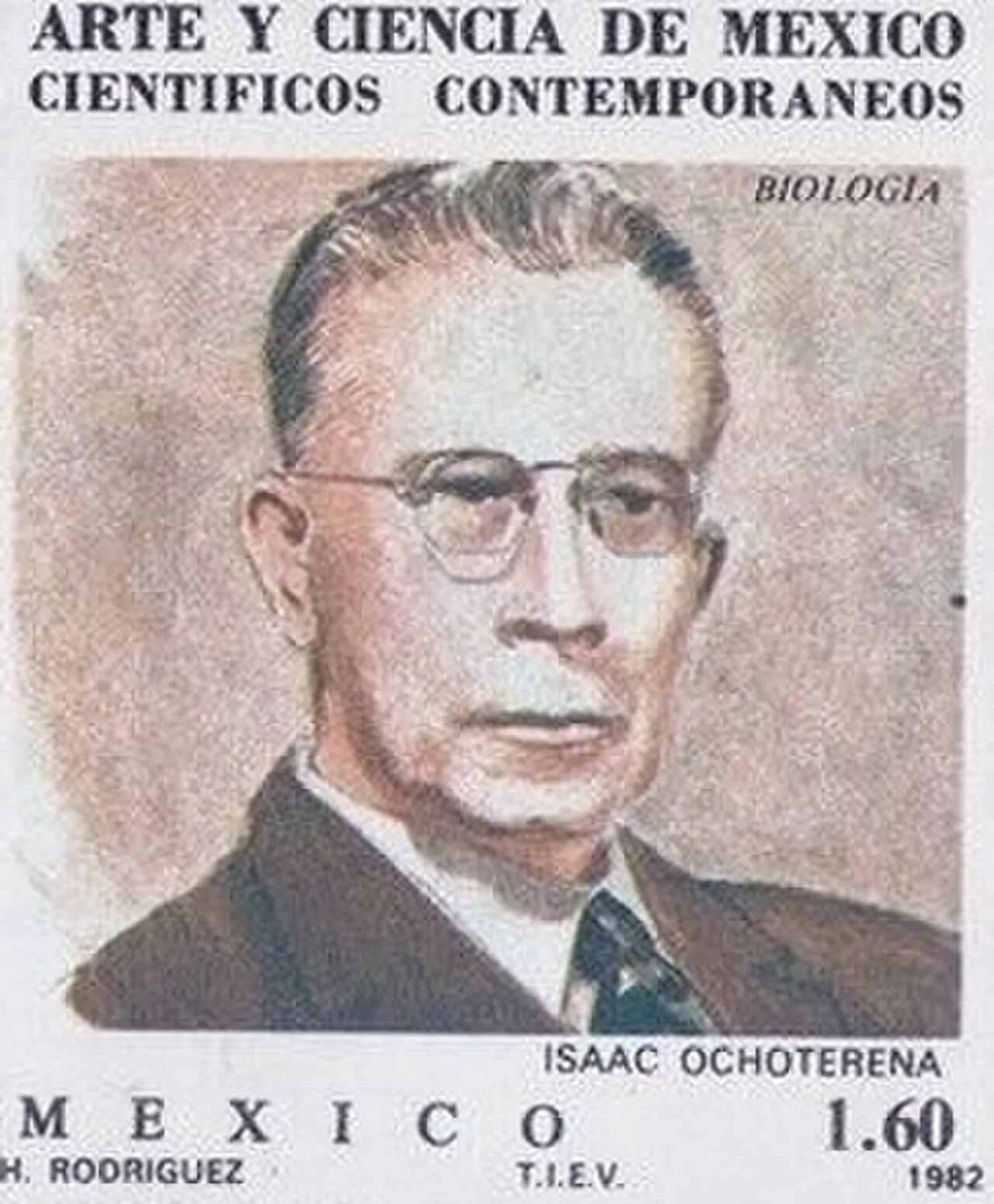 Portrait of Isaac Ochoterena (1885–1950) – memorial page
