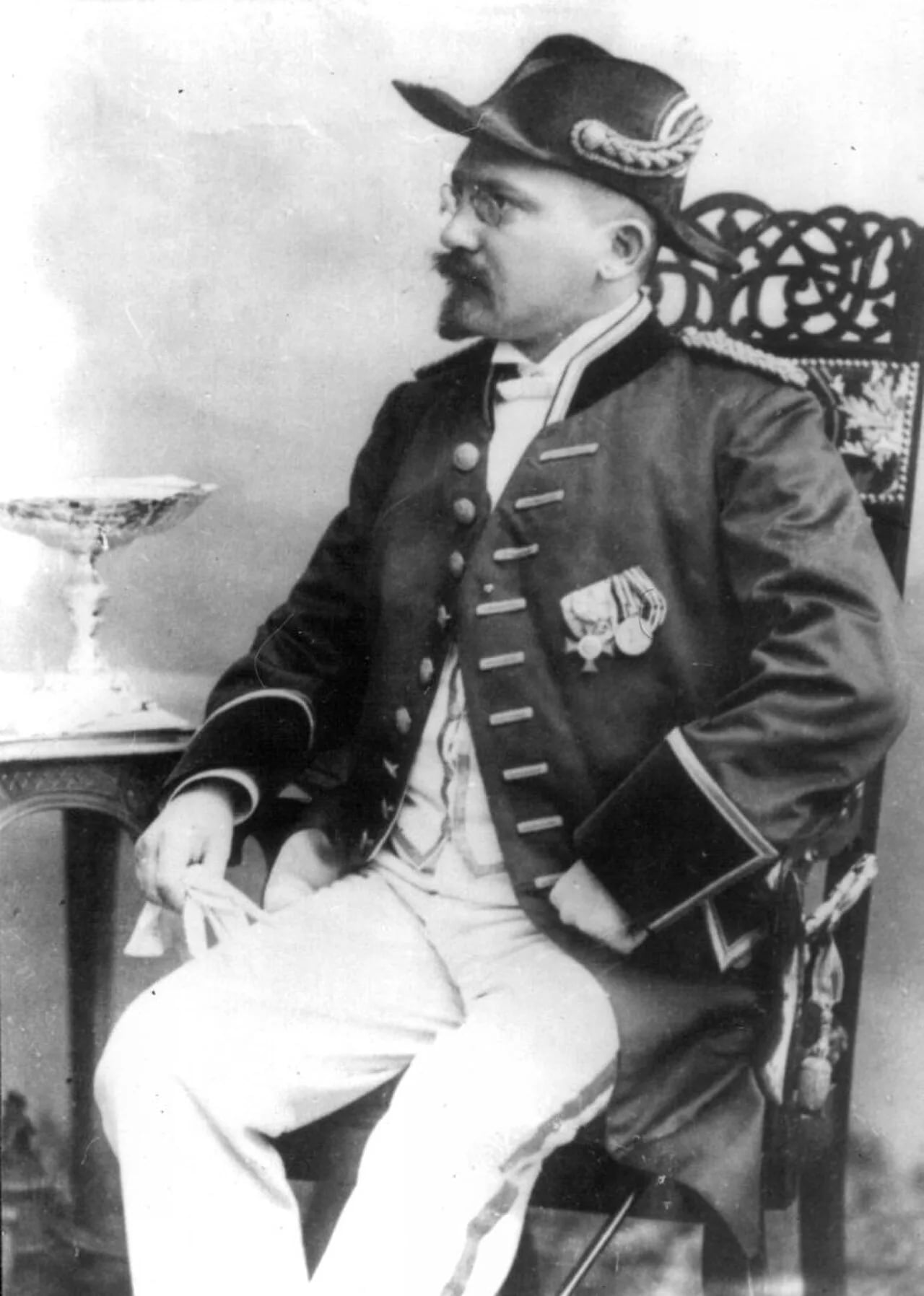 Porträt von Emil Krebs (1867–1930) – Gedenkseite
