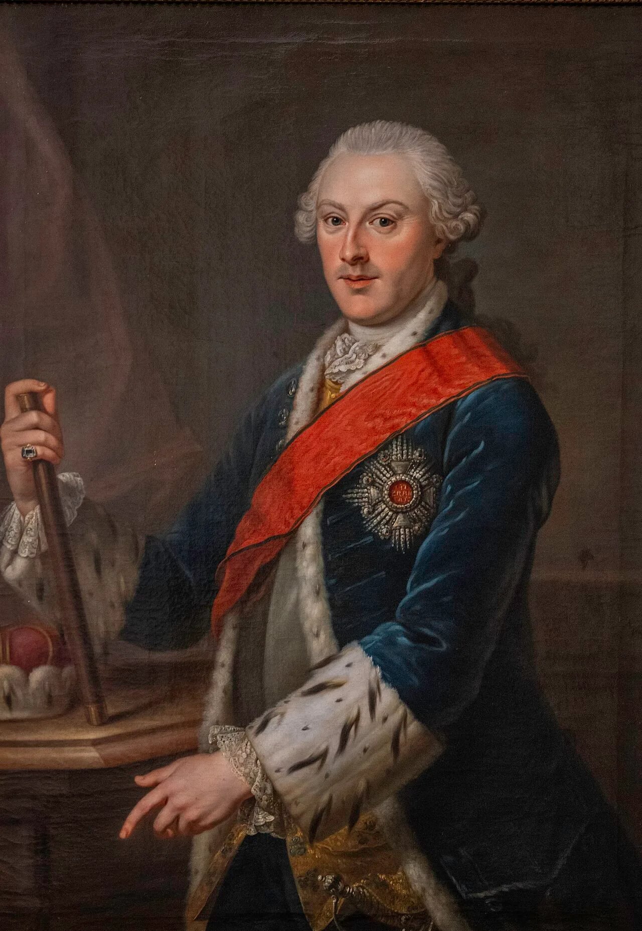 Porträt von Christian IV. (1722–1775) – Gedenkseite