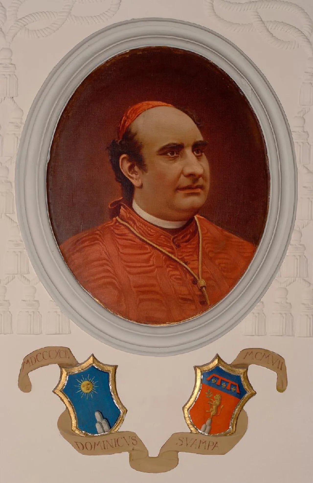 Porträt von Domenico Svampa (1851–1907) – Gedenkseite