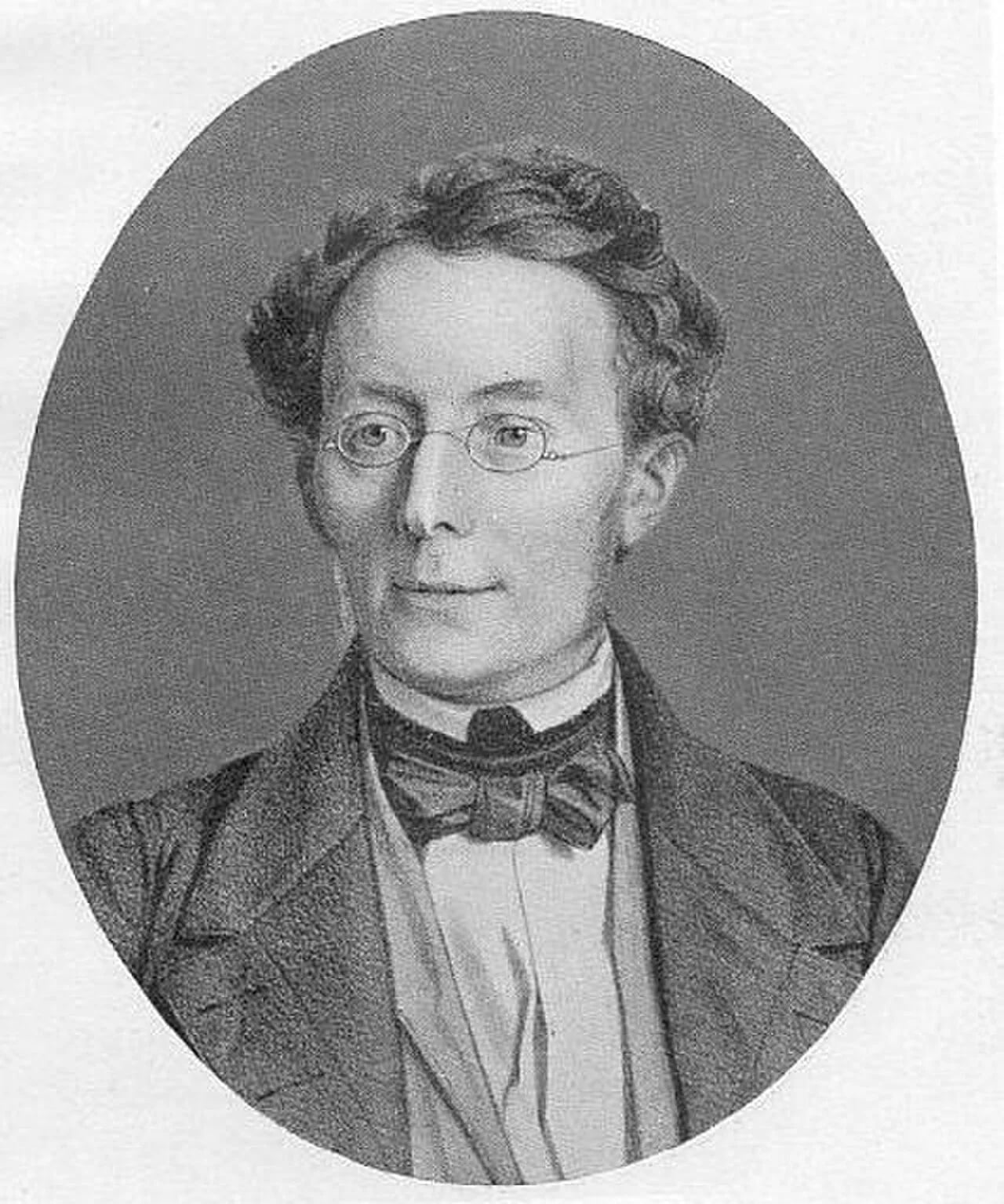 Porträt von Friedrich Ritschl (1806–1876) – Gedenkseite
