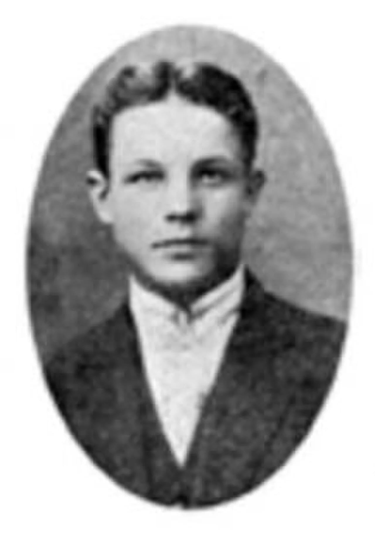 Portrait of Aŭhien Bartuĺ (1908–1992) – memorial page