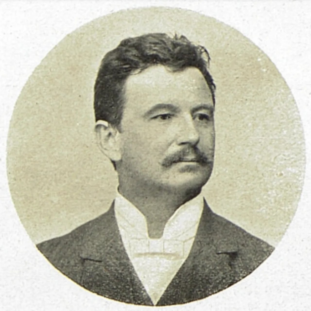 Porträt von Čeněk Křička (1858–1948) – Gedenkseite