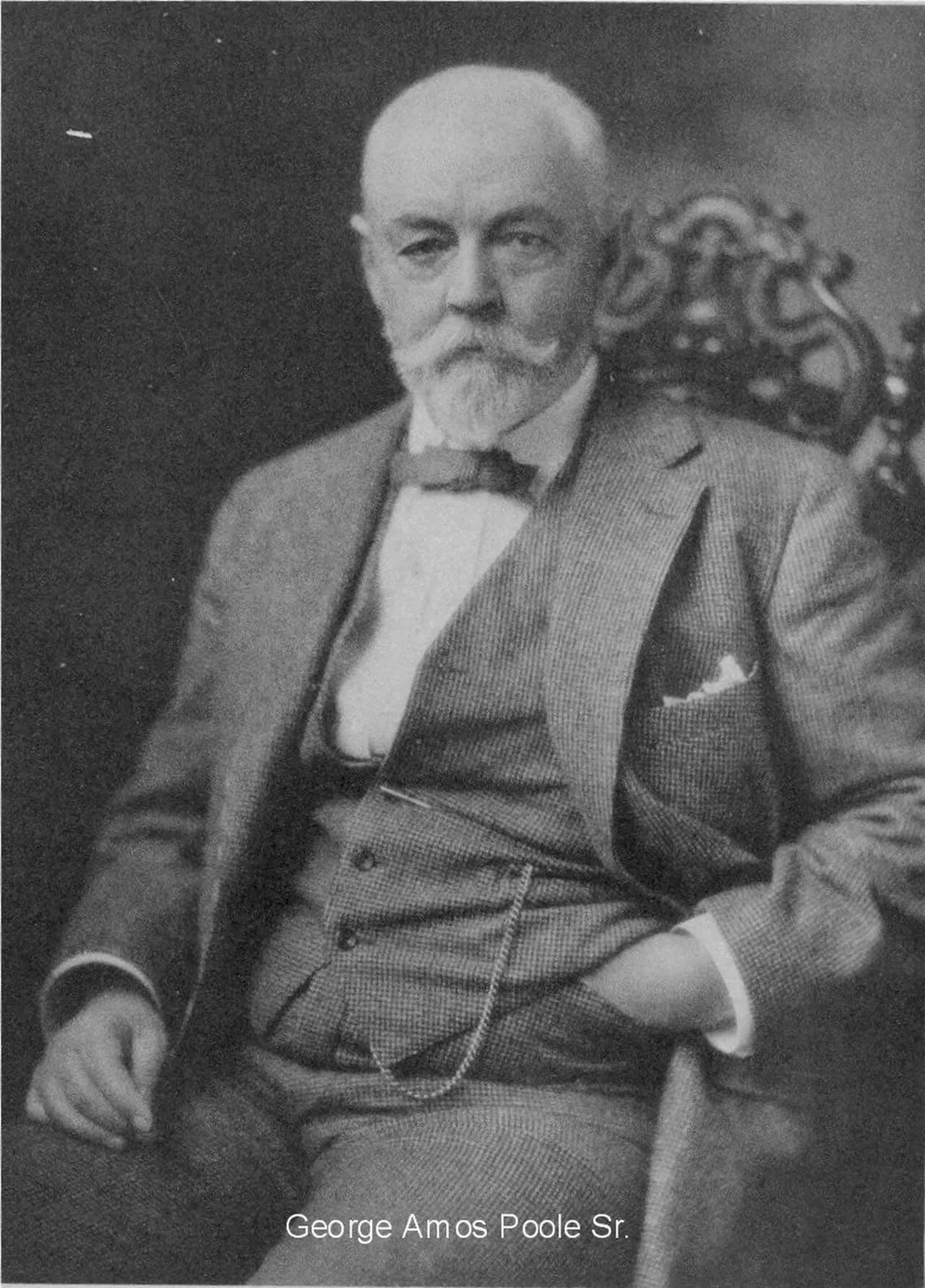 Porträt von George Amos Poole (1843–1918) – Gedenkseite
