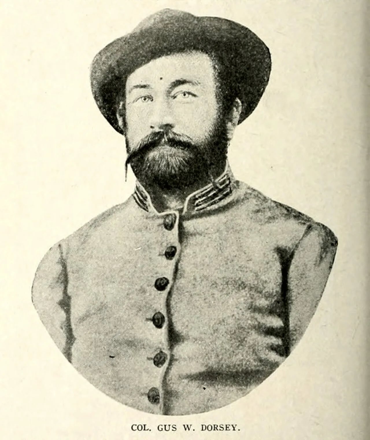 Porträt von Gus W. Dorsey (1839–1911) – Gedenkseite