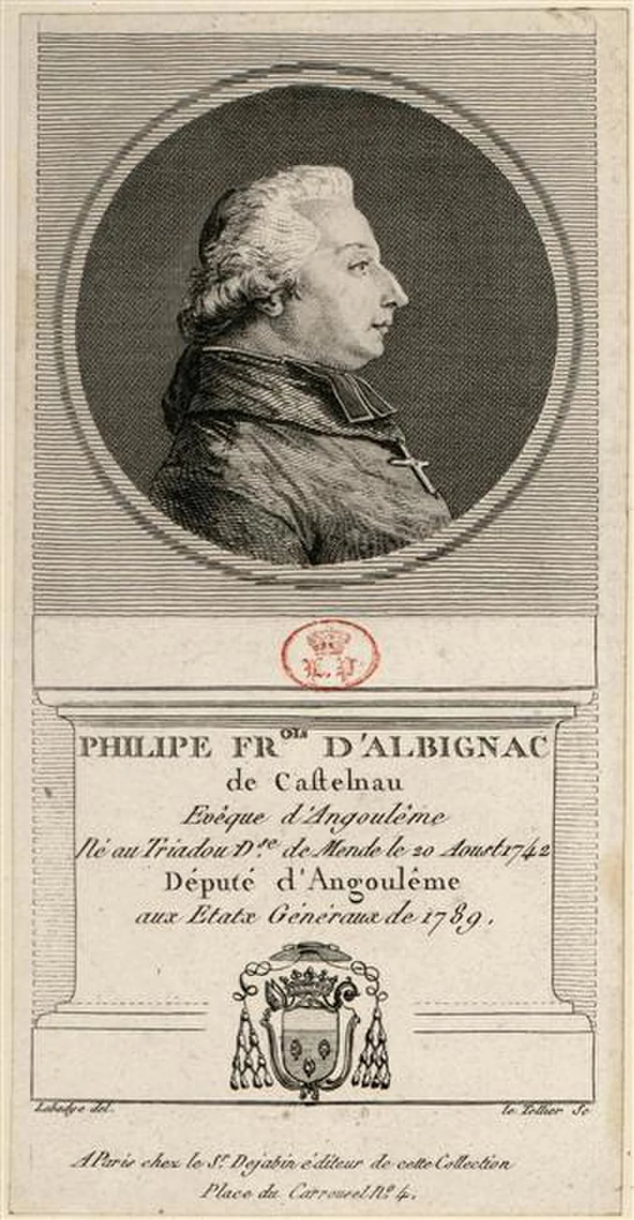 Portrait of Philippe-François d’Albignac de Castelnau (1742–1814) – memorial page