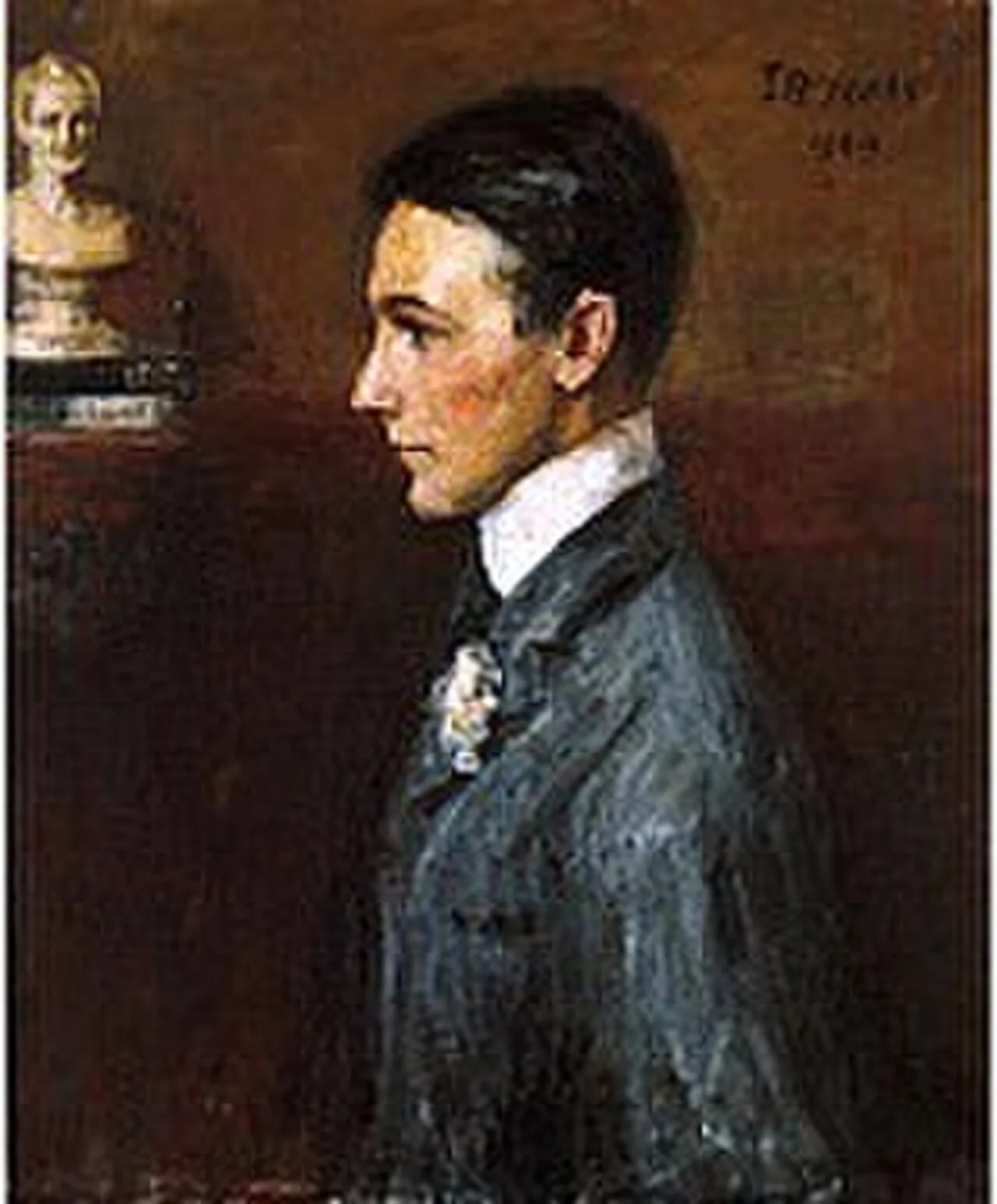 Porträt von Van Wyck Brooks (1886–1963) – Gedenkseite