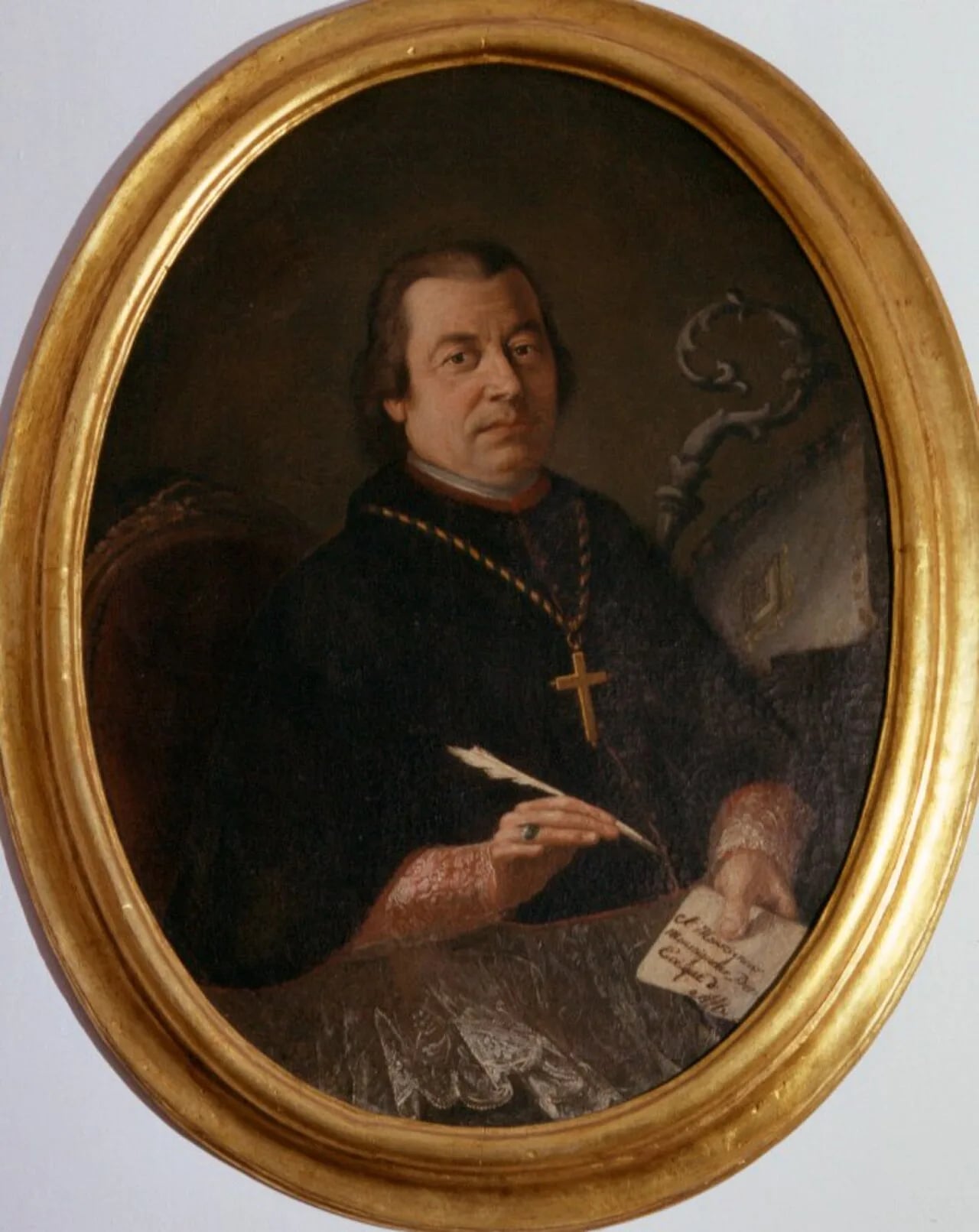 Porträt von Angelo Vincenzo Andrea Maria Dania (1744–1818) – Gedenkseite