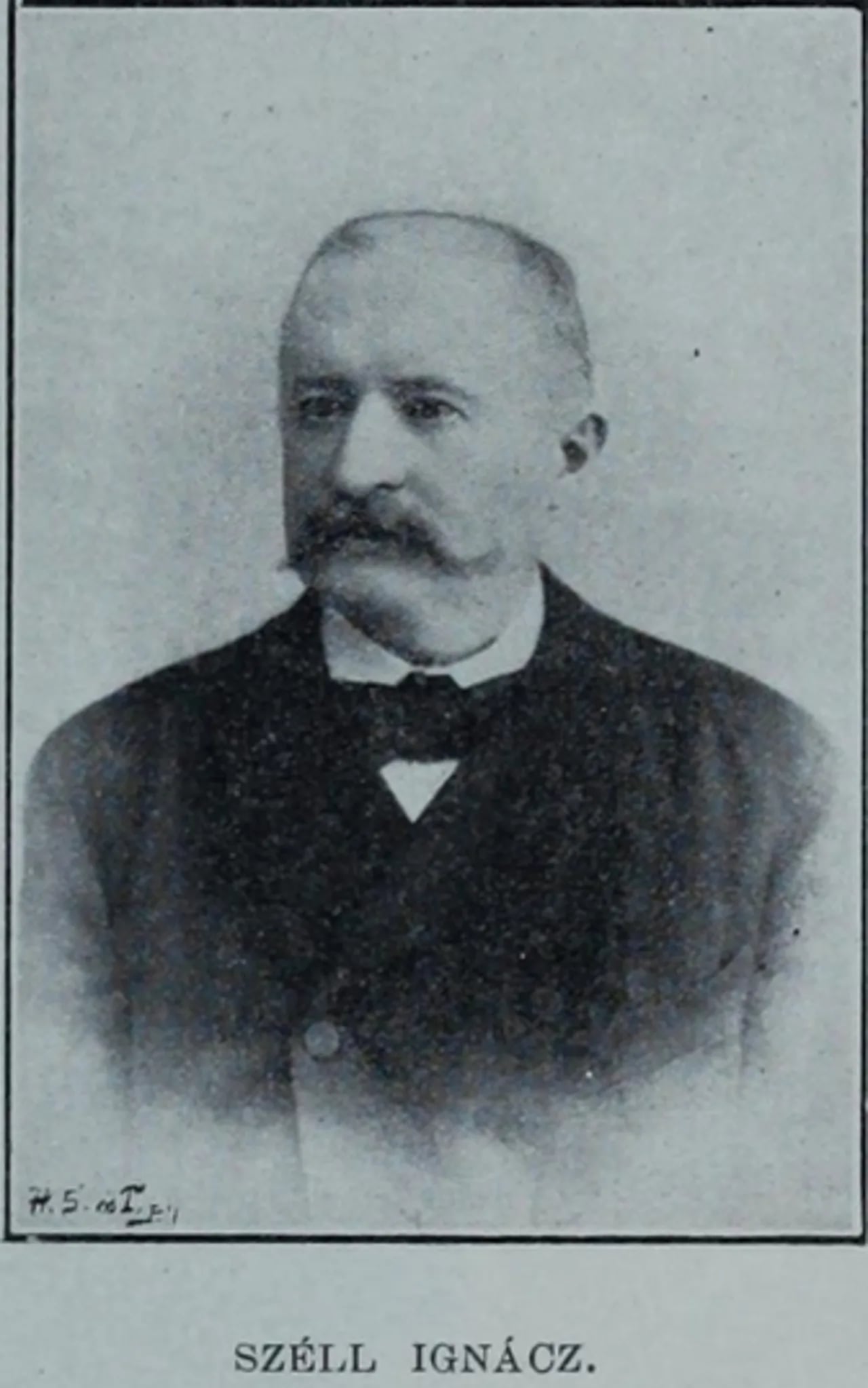 Portrait of Ignác Széll (1845–1914) – memorial page
