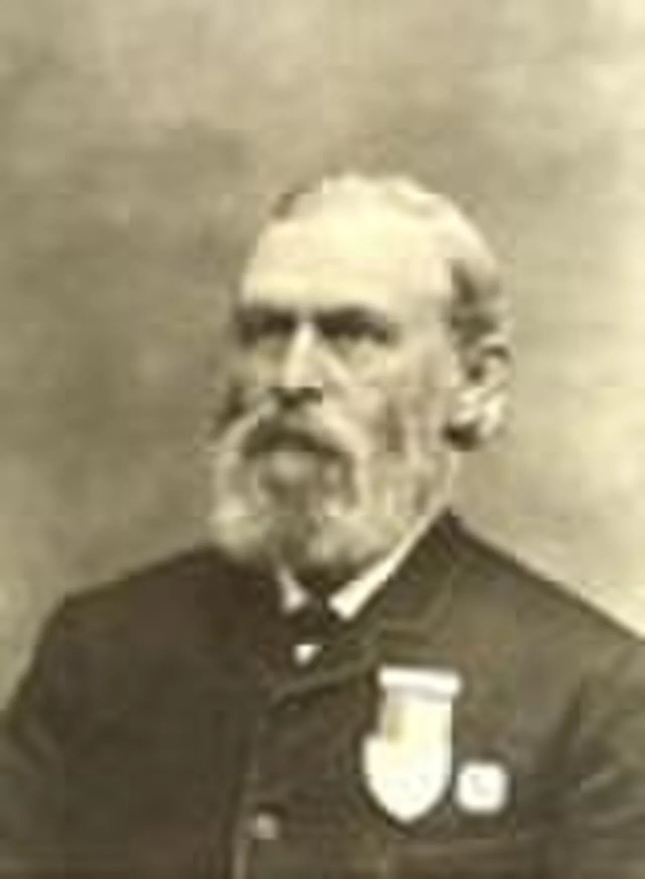 Porträt von Lafayette F. Mosher (1824–1894) – Gedenkseite