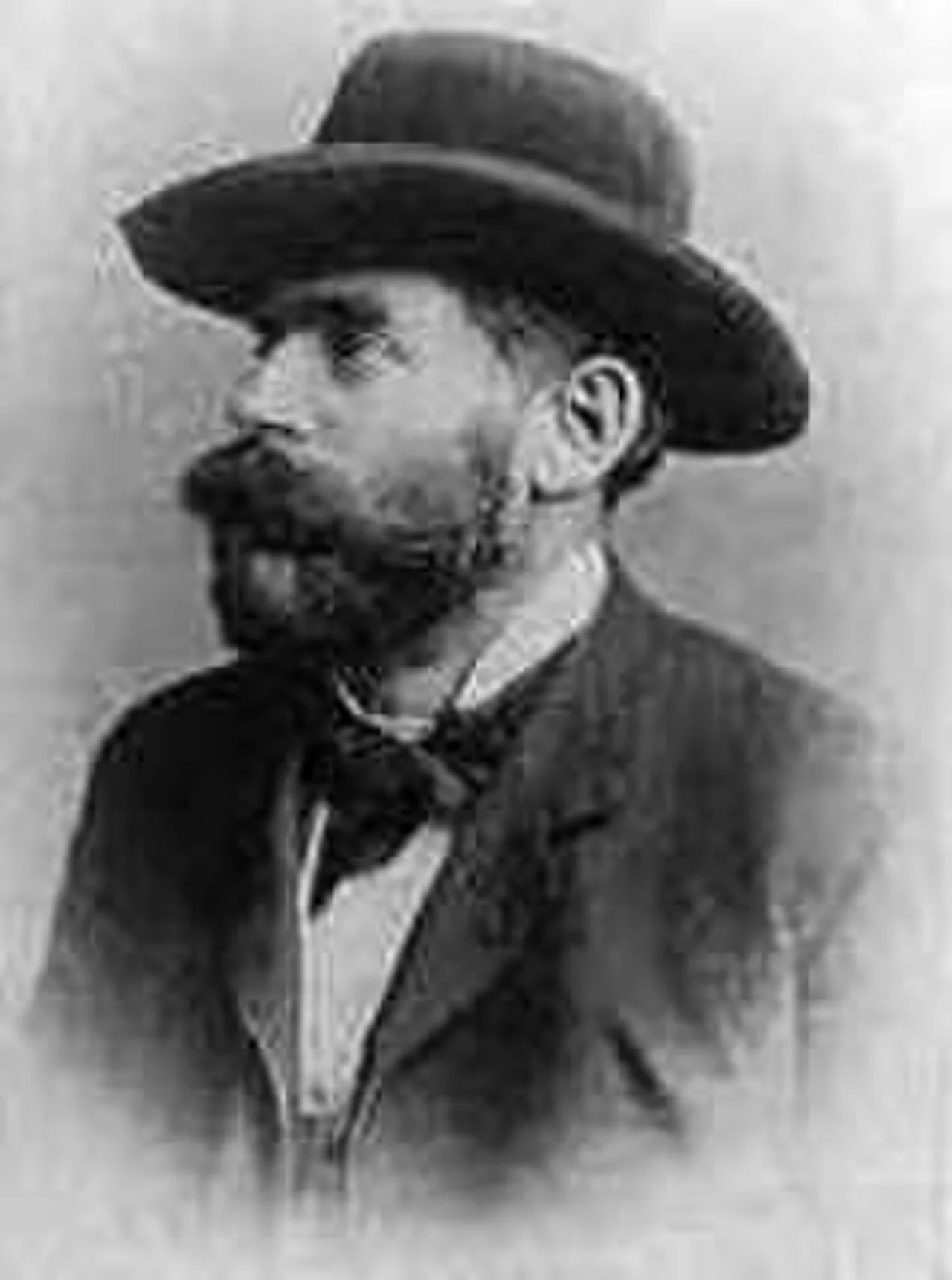 Porträt von Bernhard Förster (1843–1889) – Gedenkseite