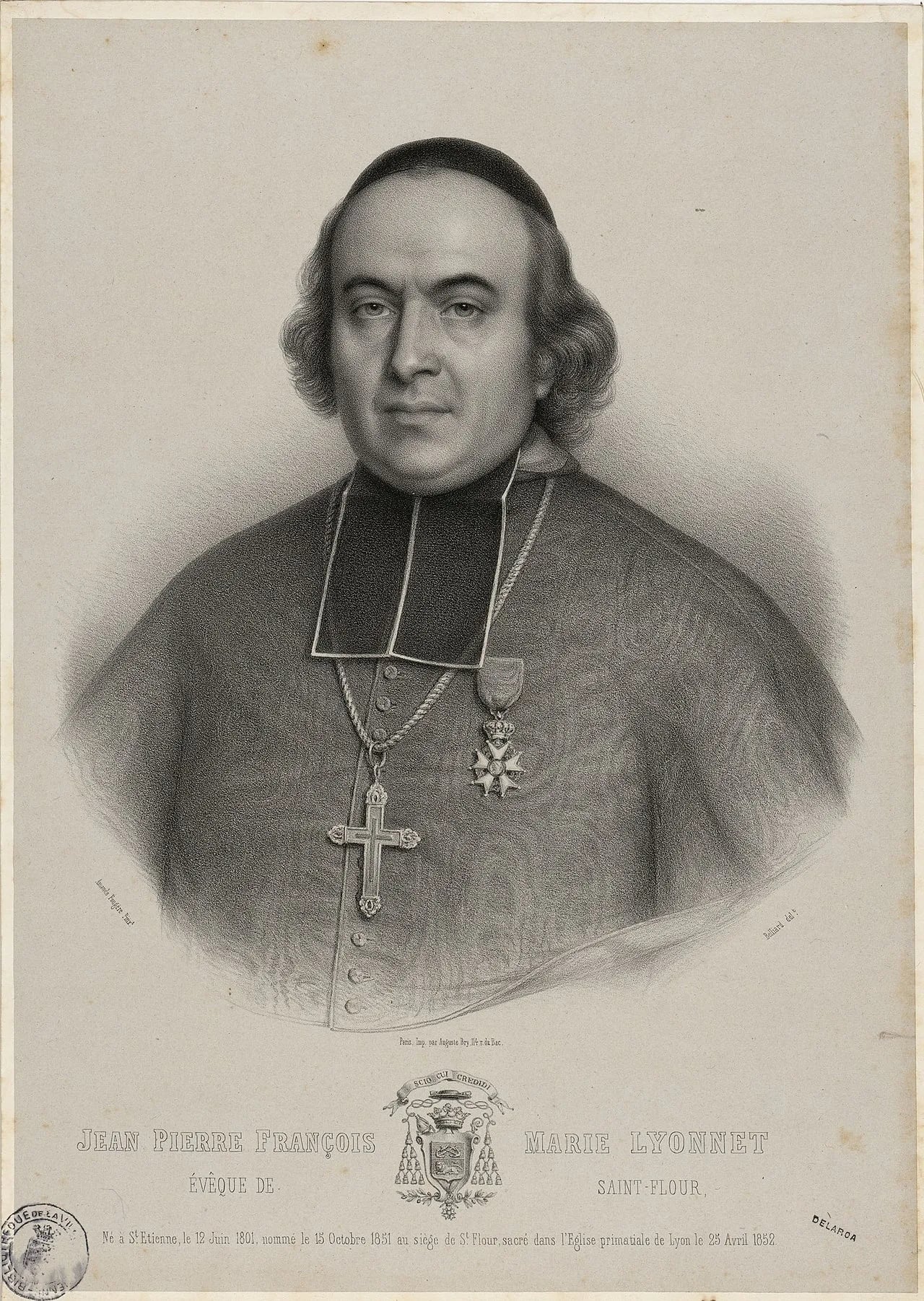 Portrait of Jean-Paul-François-Marie-Félix Lyonnet (1801–1875) – memorial page