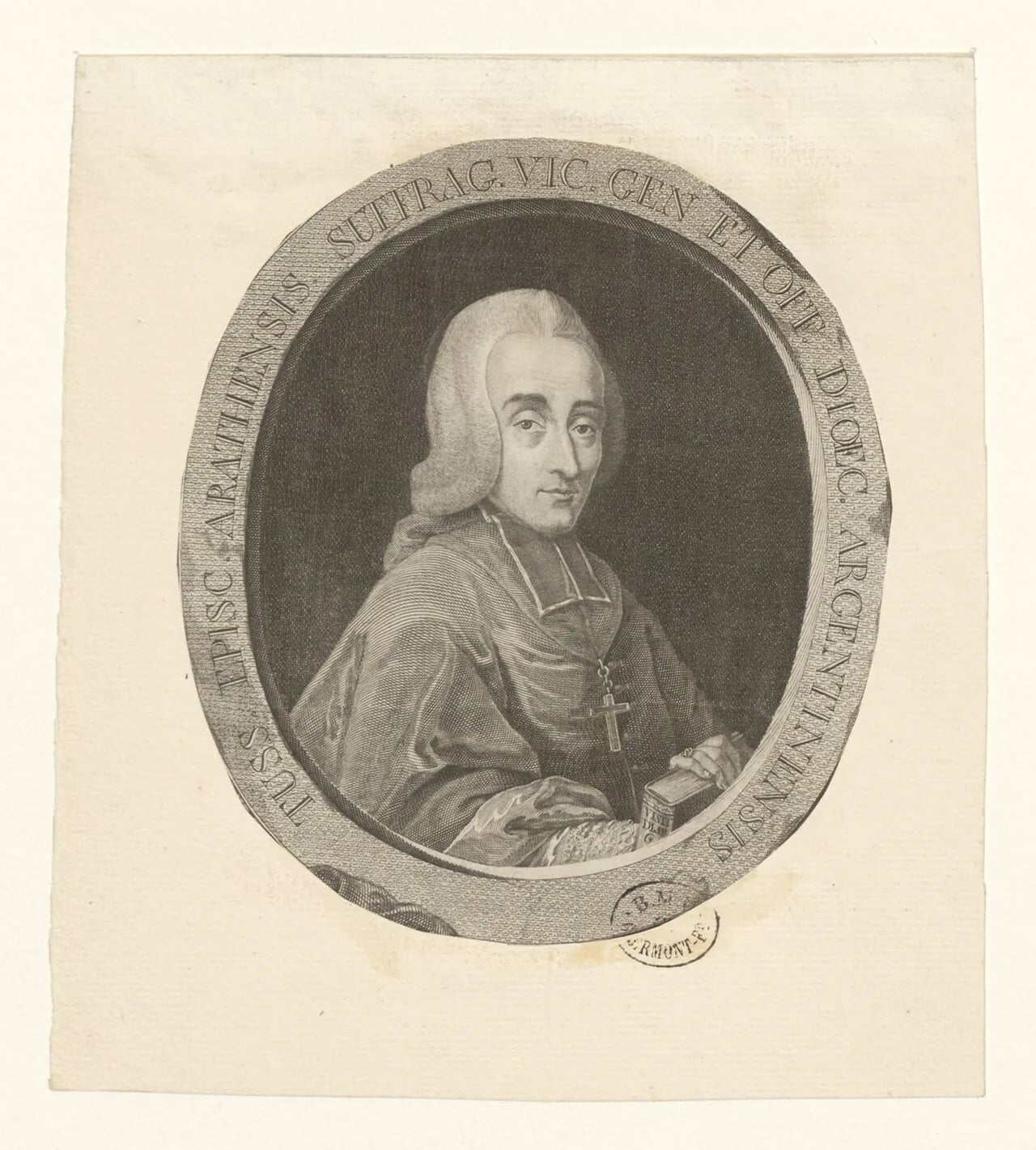 Porträt von Toussaint Duvernin (1713–1785) – Gedenkseite