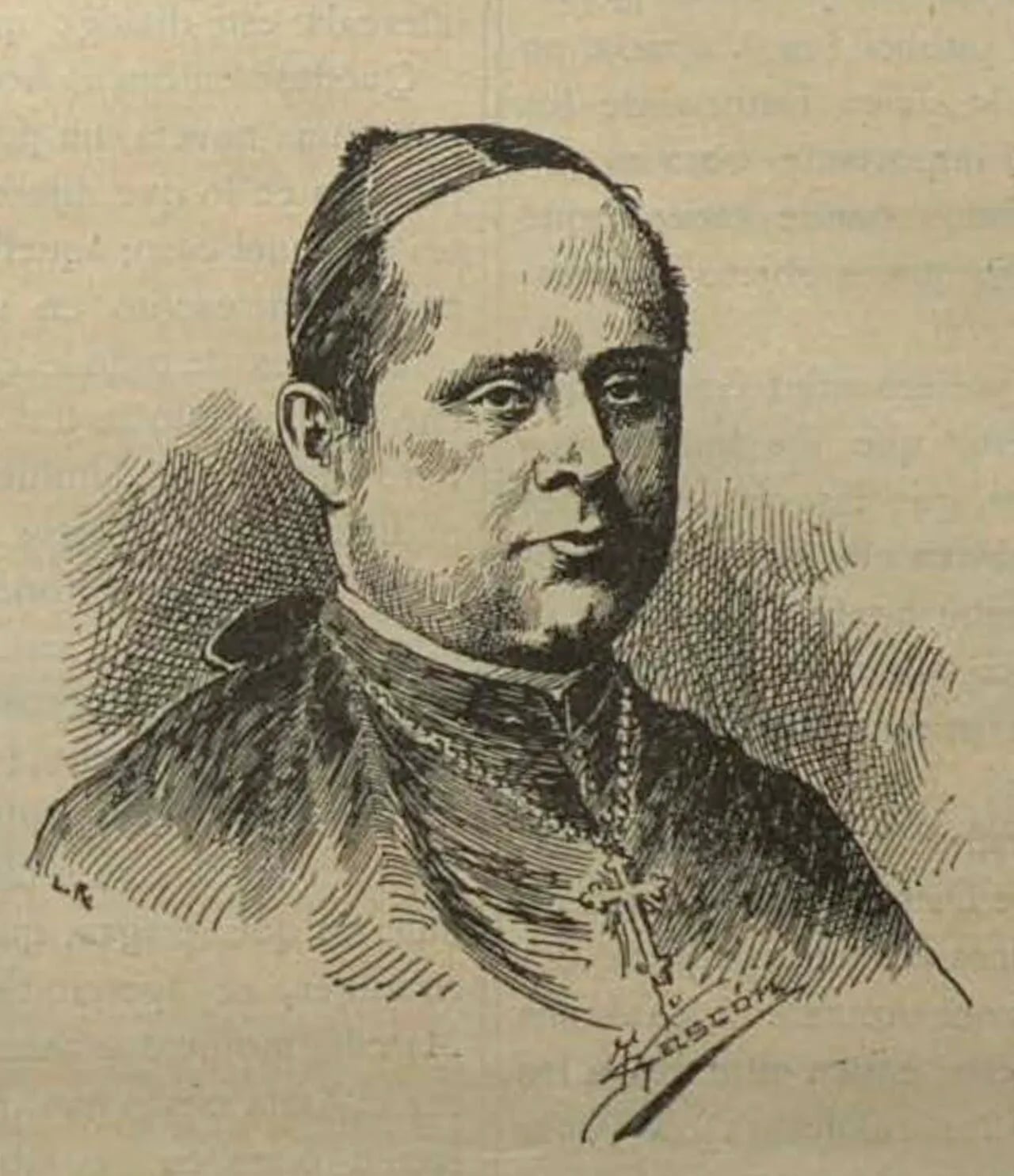 Porträt von Antonio Estalella y Sivilla (1844–1896) – Gedenkseite