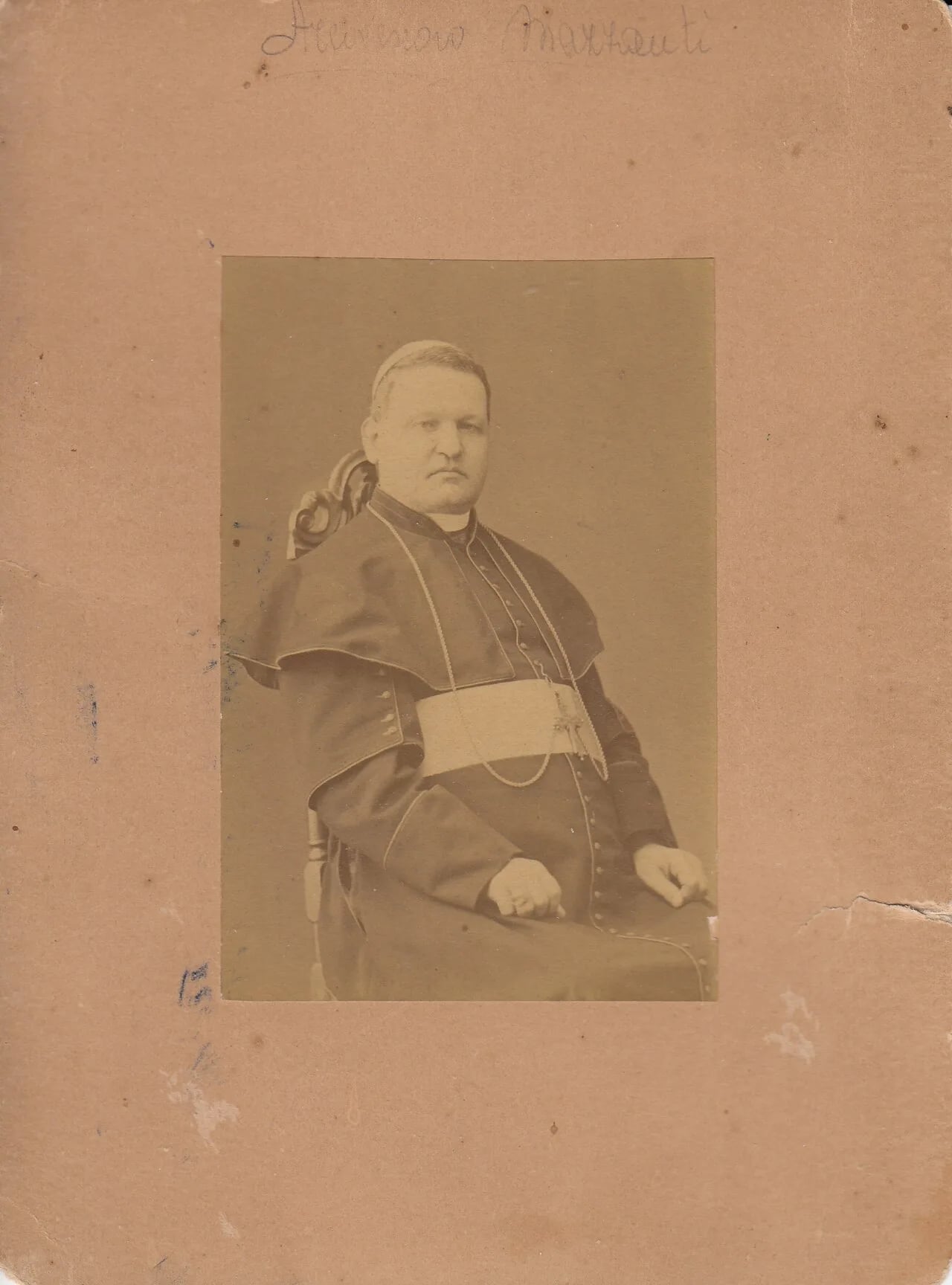 Porträt von Marcello Mazzanti (1831–1908) – Gedenkseite
