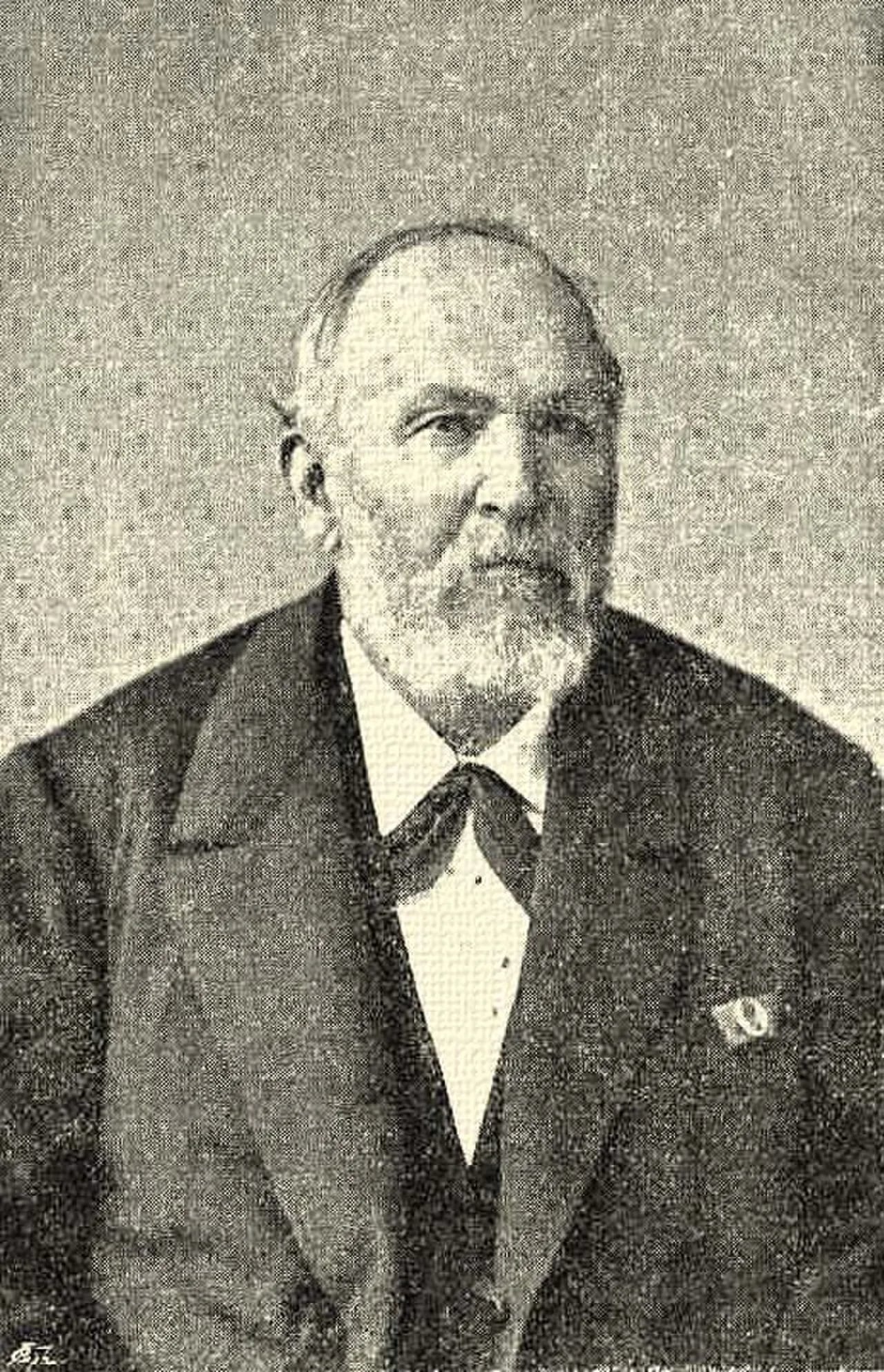 Porträt von Lajos Szikszai (1825–1897) – Gedenkseite