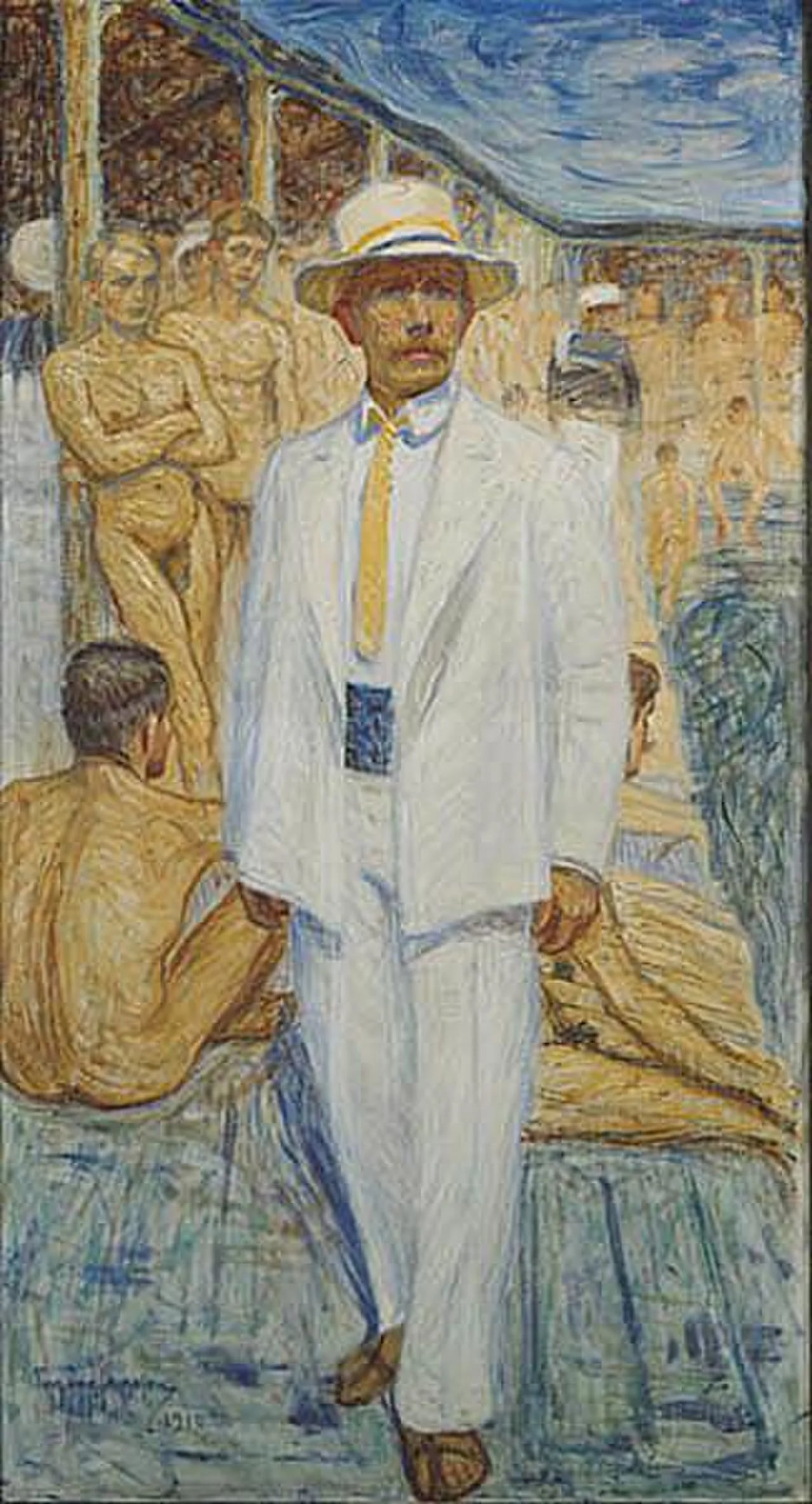 Porträt von Eugène Jansson (1862–1915) – Gedenkseite