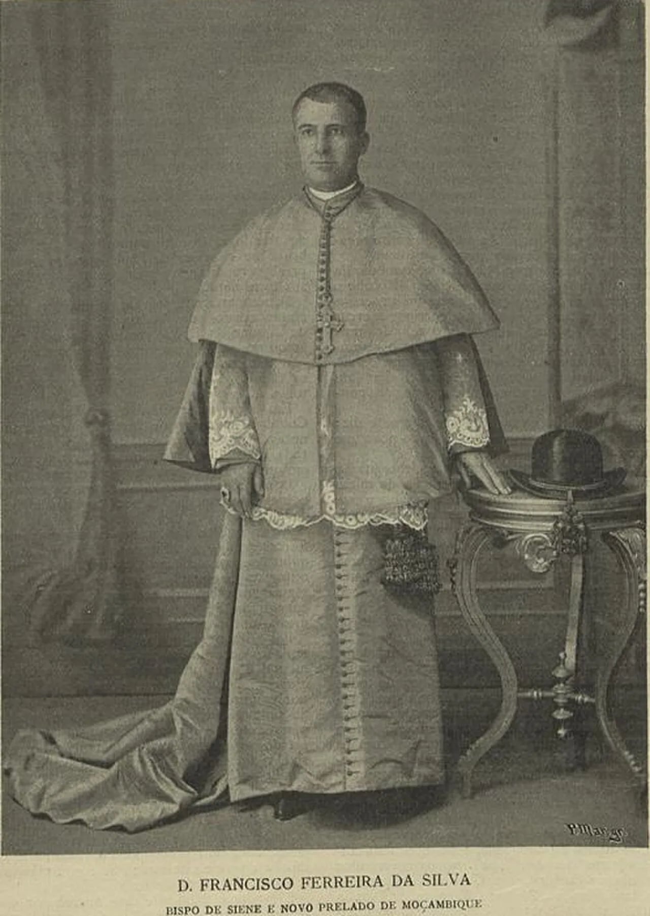 Portrait of Francisco Ferreira da Silva (1852–1920) – memorial page