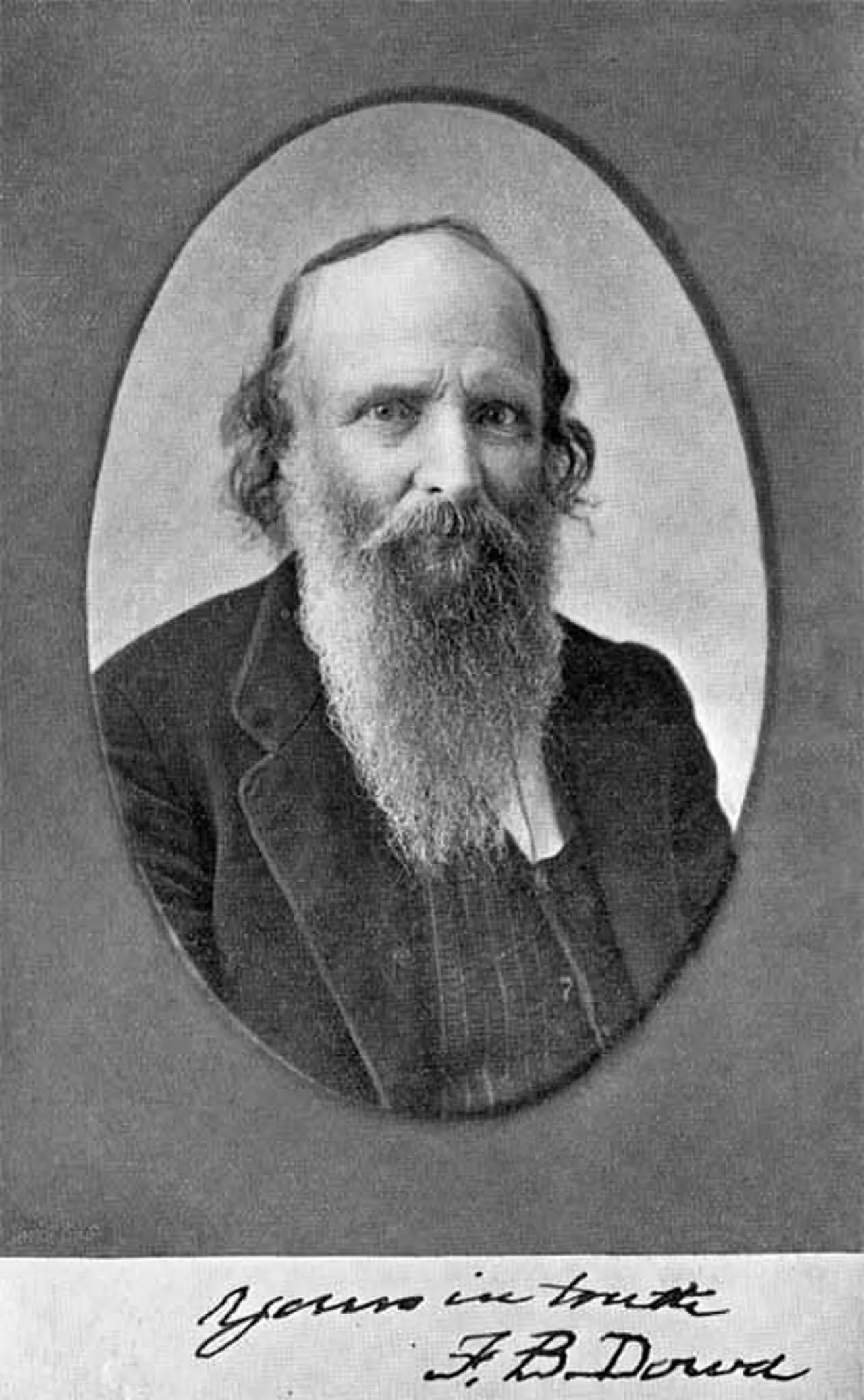 Portrait of Freeman B. Dowd (1828–1910) – memorial page