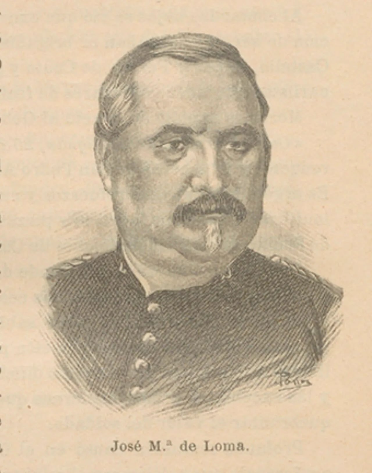 Portrait of José María de Loma (1820–1893) – memorial page