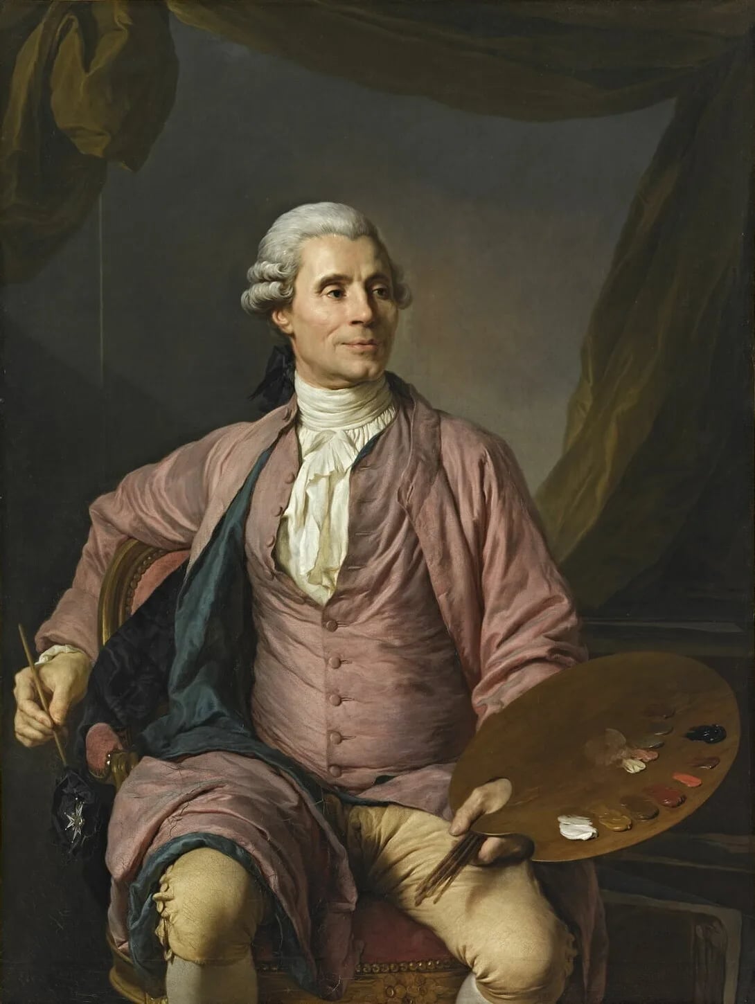 Porträt von Joseph-Marie Vien (1716–1809) – Gedenkseite
