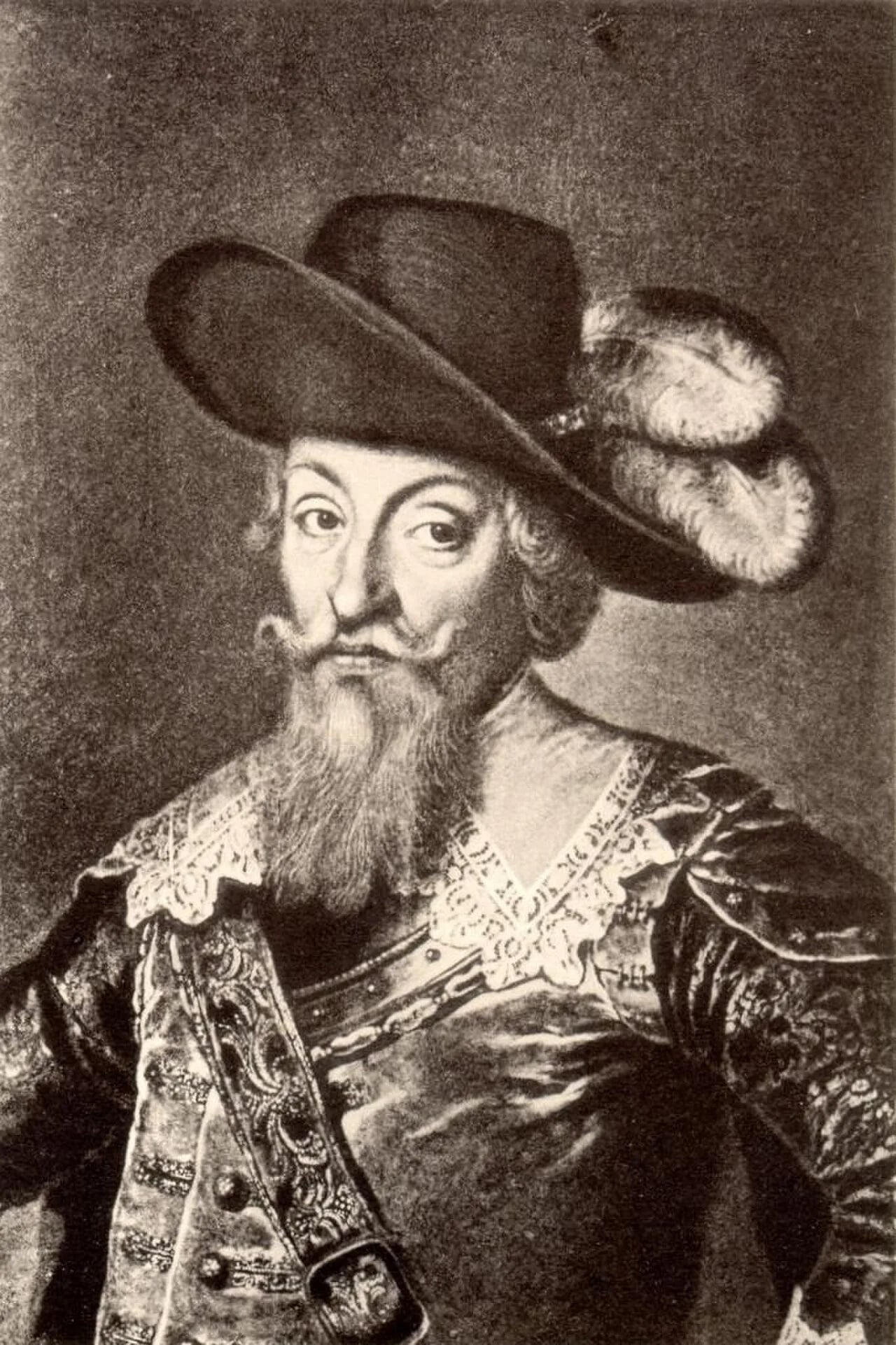 Porträt von Hans Georg von Arnim-Boitzenburg (1583–1641) – Gedenkseite