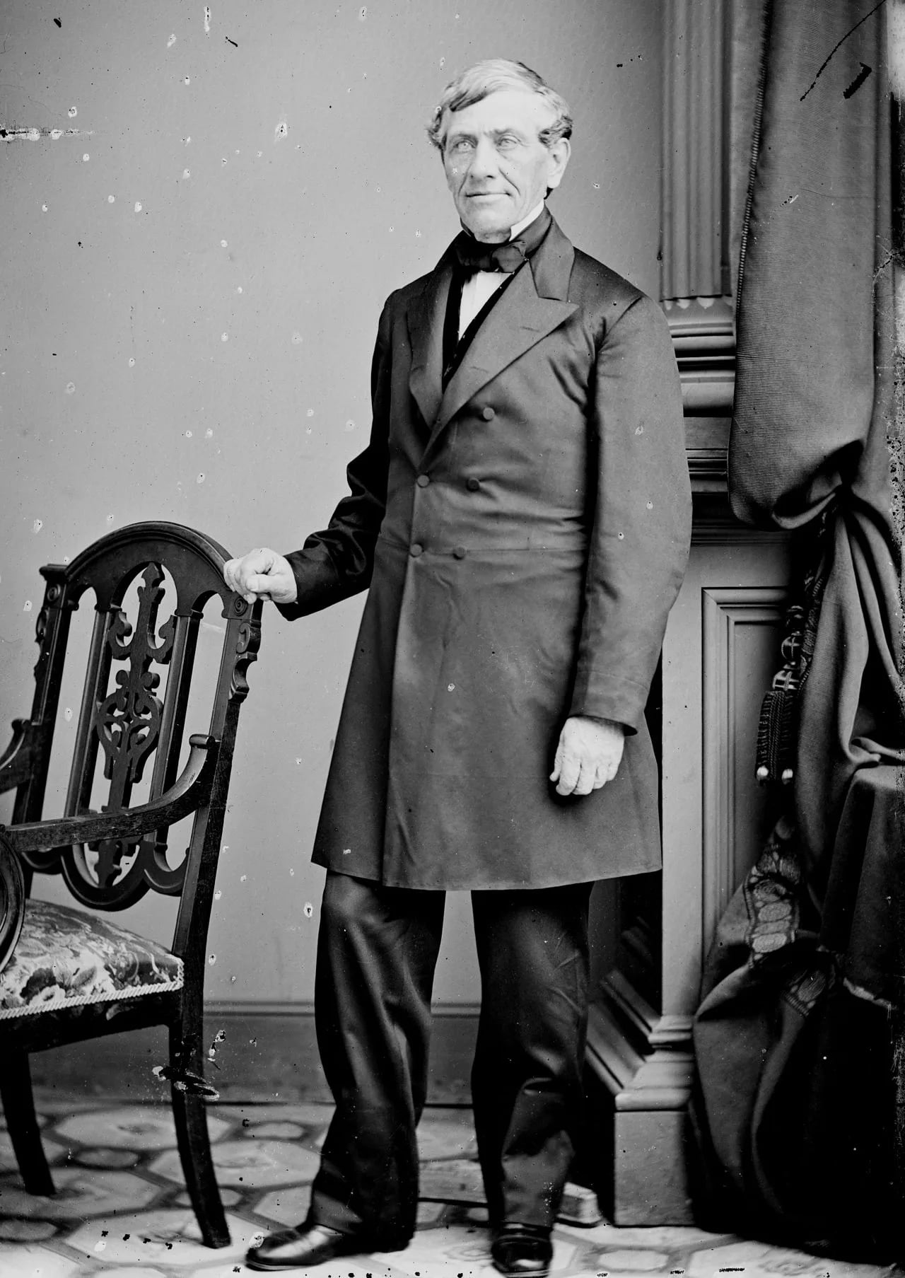 Portrait of Augustus Bradford (1806–1881) – memorial page