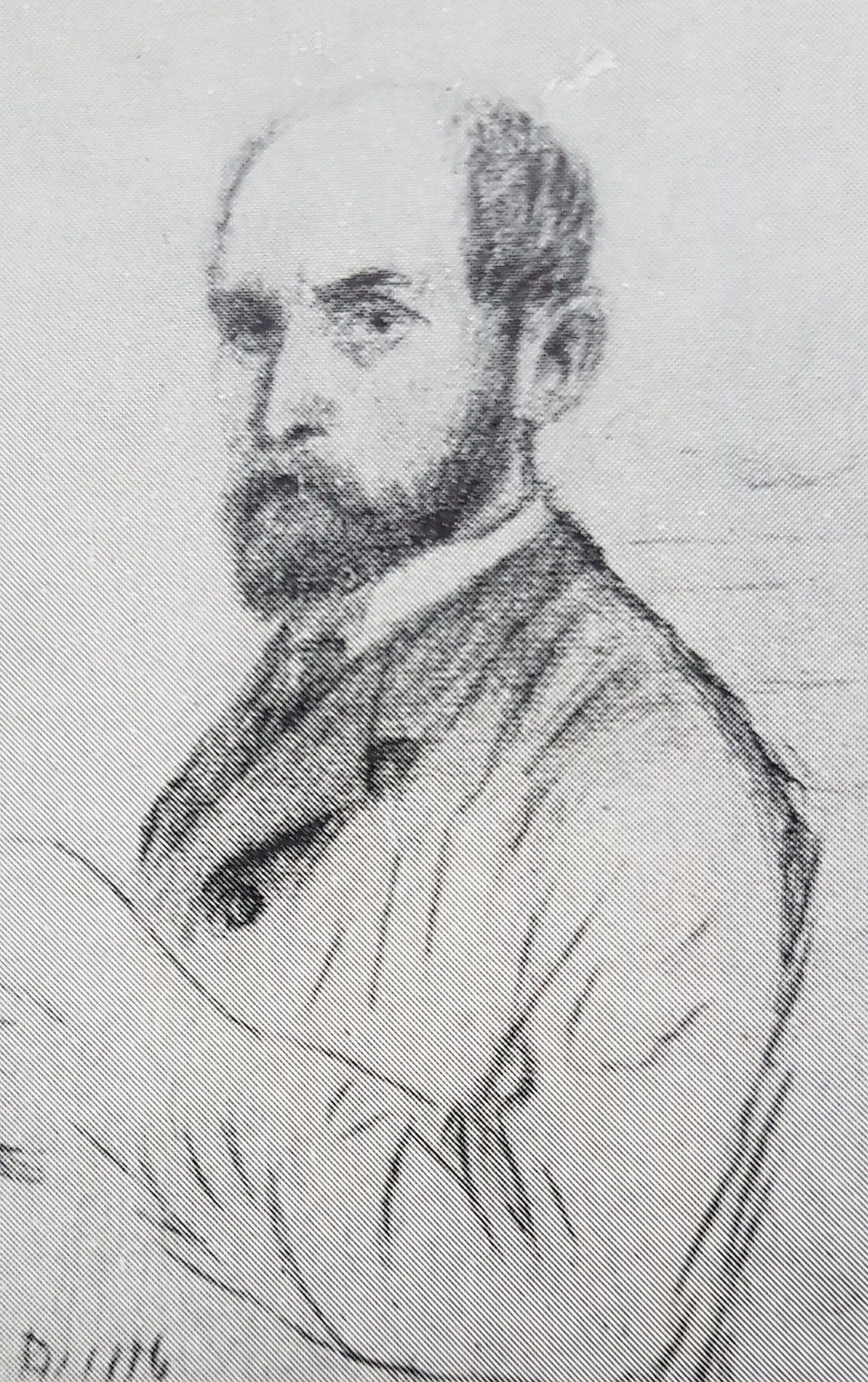 Porträt von Frithiof Carlson (1849–1921) – Gedenkseite