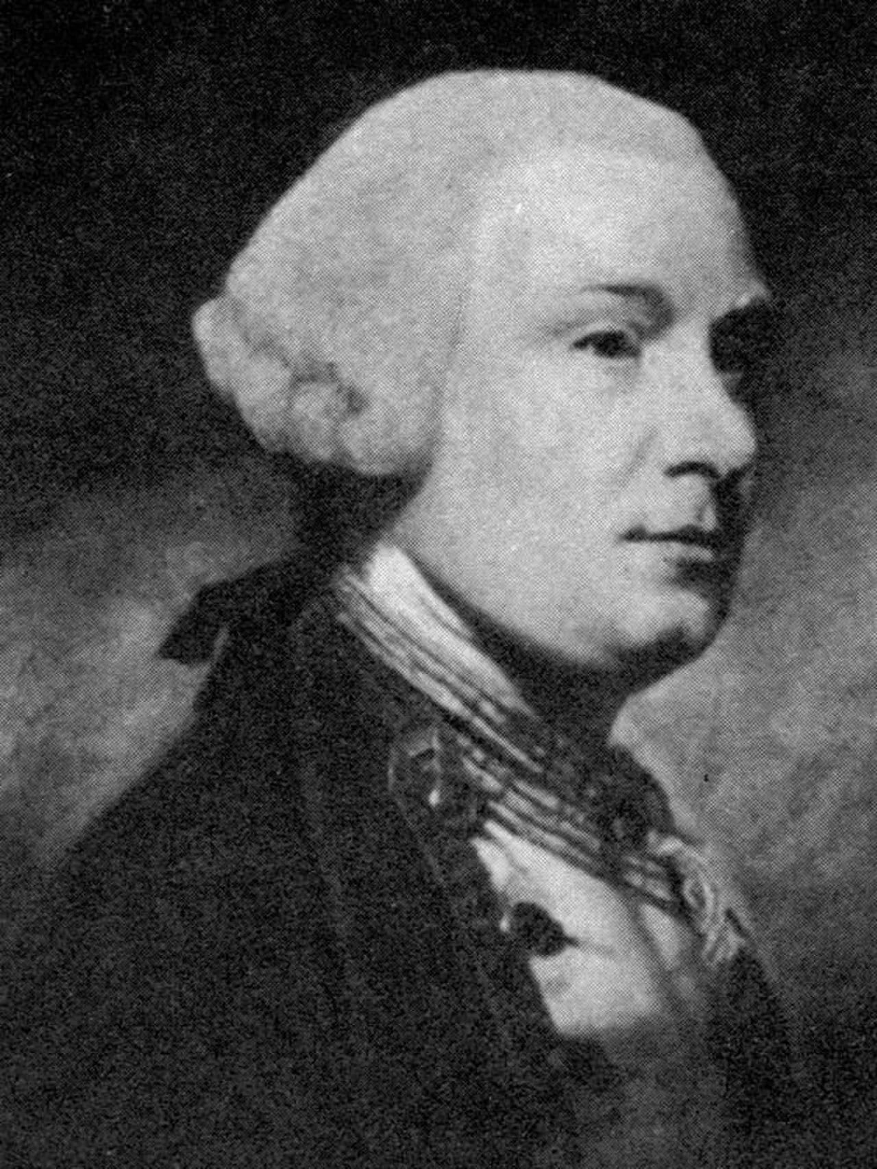 Porträt von Robert Duff (1721–1787) – Gedenkseite