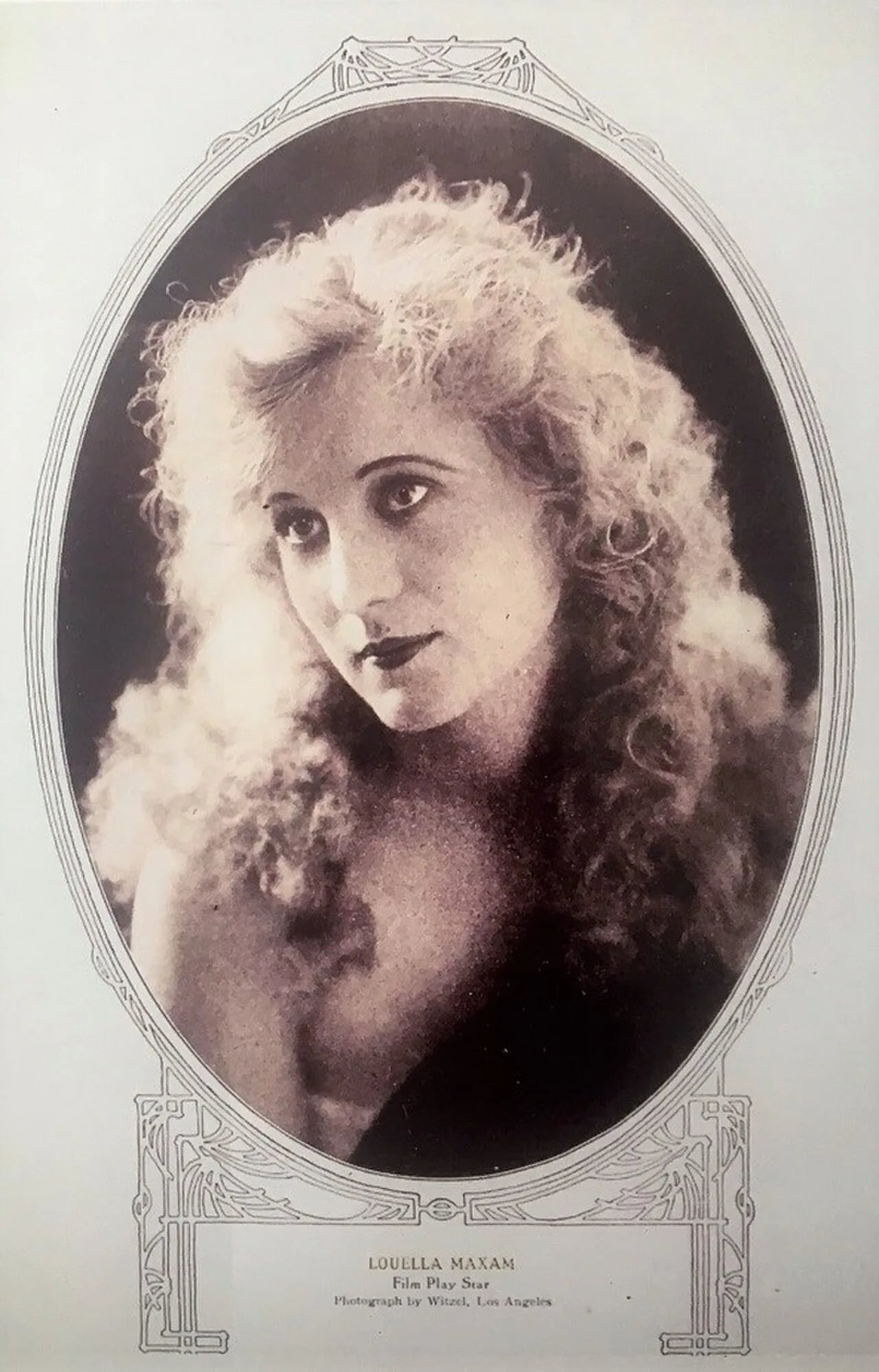Portrait of Louella Maxam (1891–1970) – memorial page