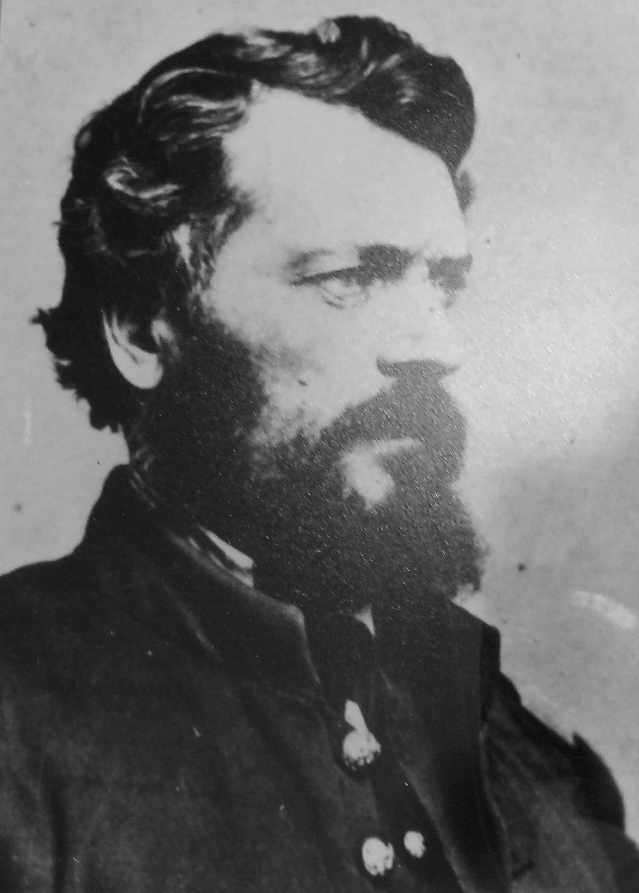 Porträt von Latimer A. McCook (1820–1869) – Gedenkseite