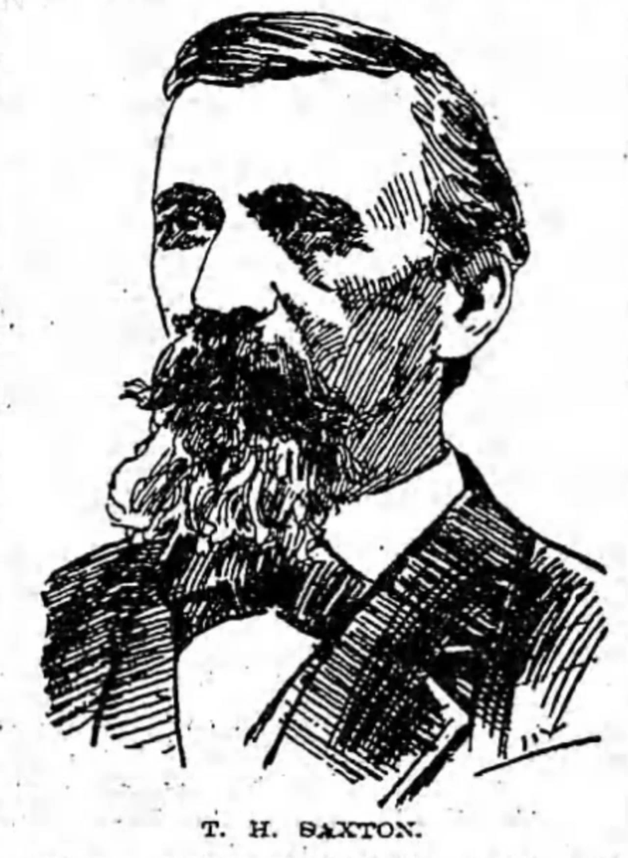Porträt von Thomas Hammond Saxton (1831–1912) – Gedenkseite
