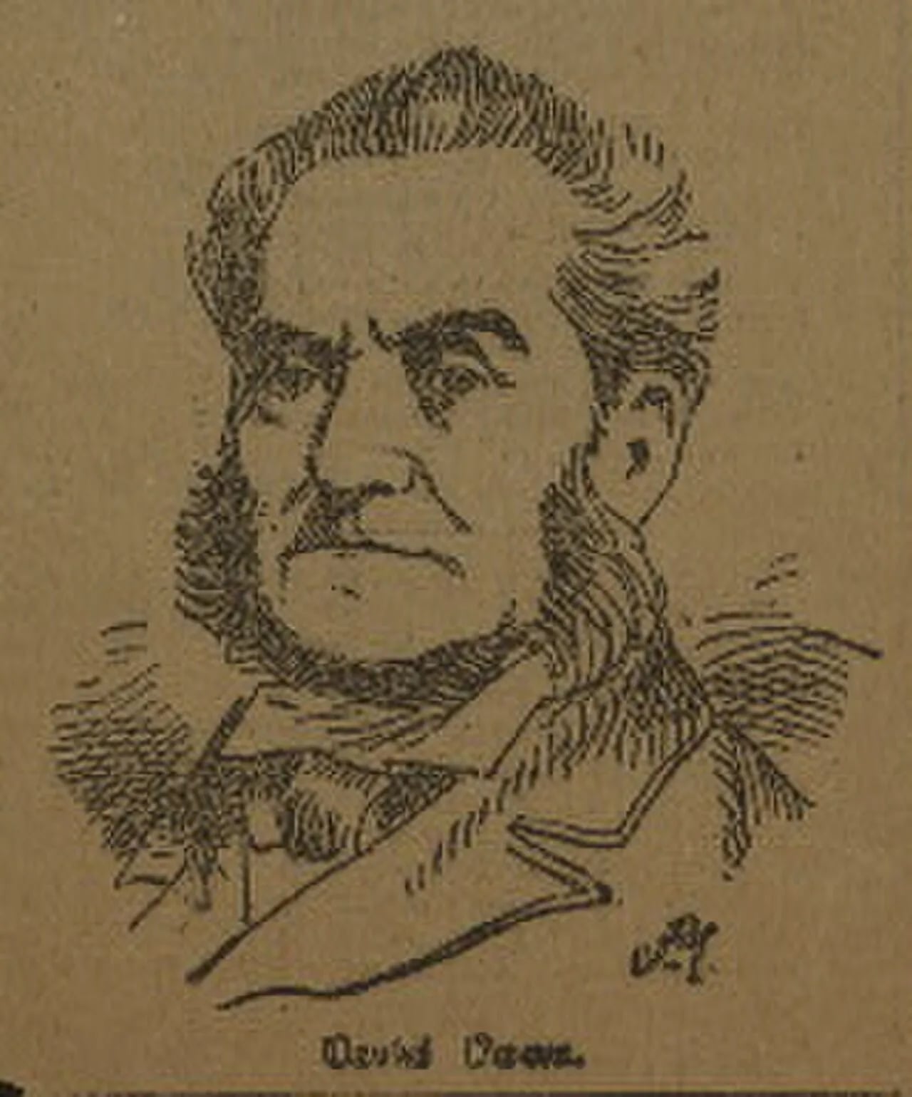 Portrait of David Dows (1814–1890) – memorial page