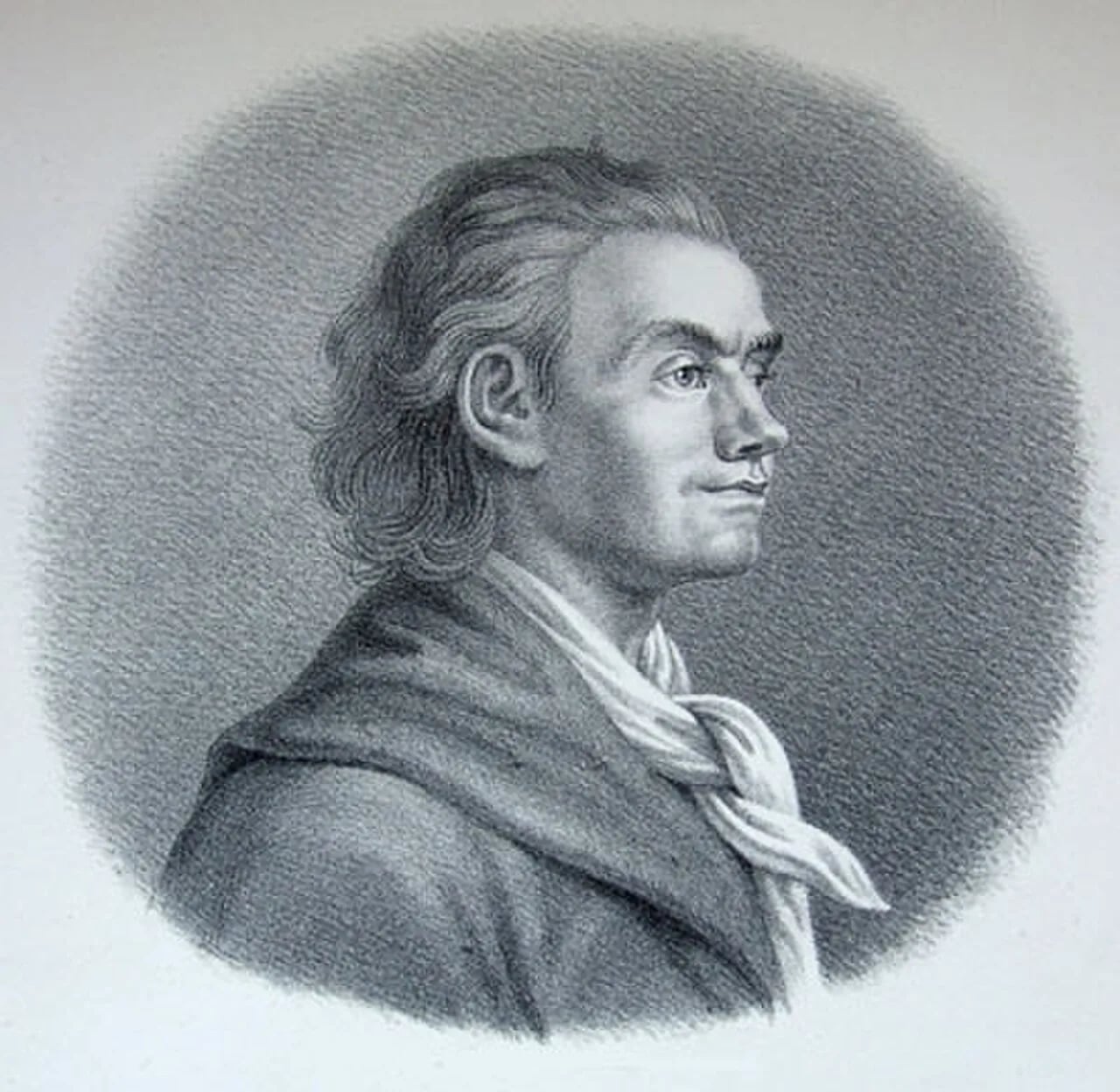 Porträt von Johan Herman Wessel (1742–1785) – Gedenkseite