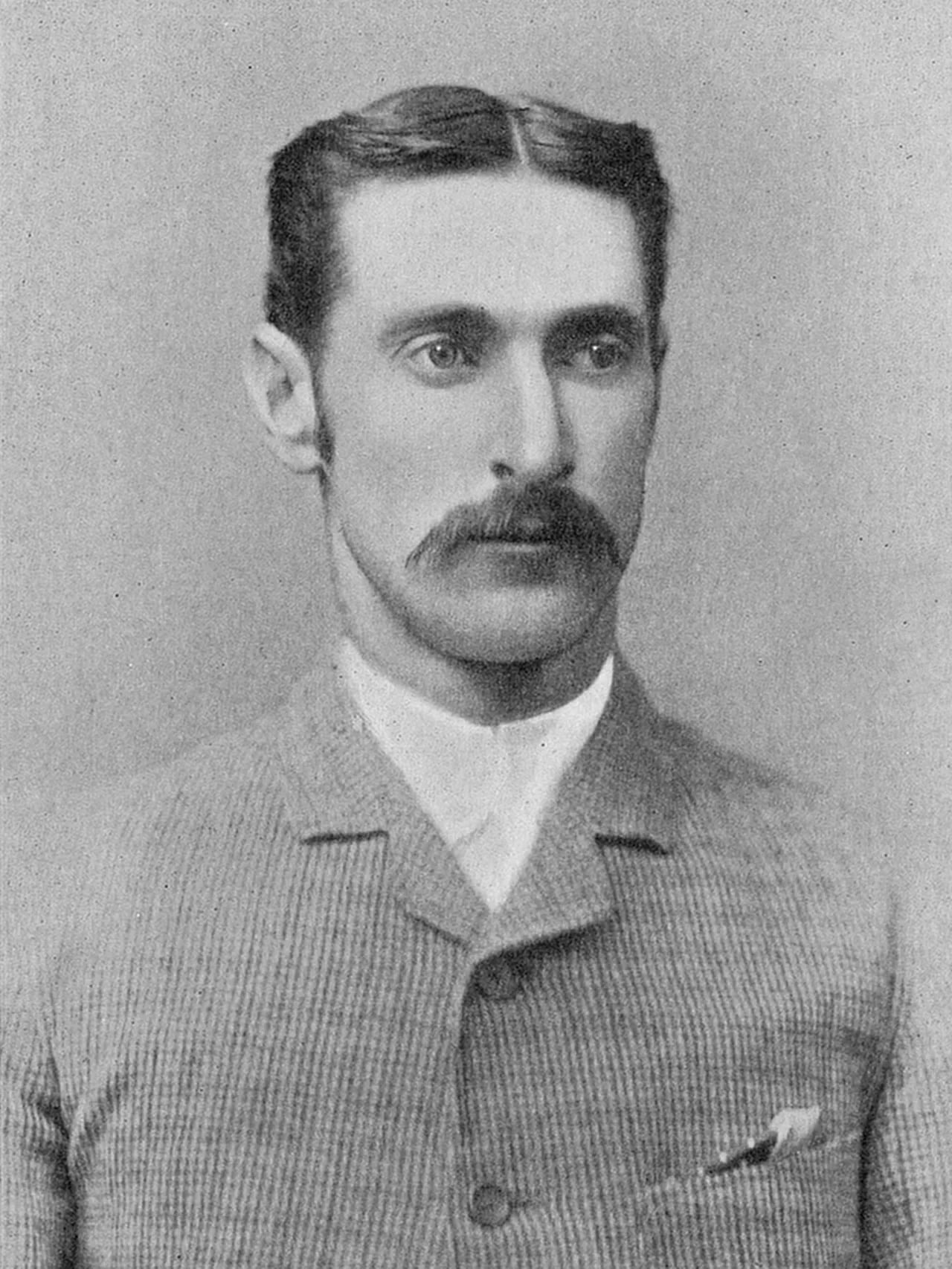 Porträt von Fred Spofforth (1853–1926) – Gedenkseite