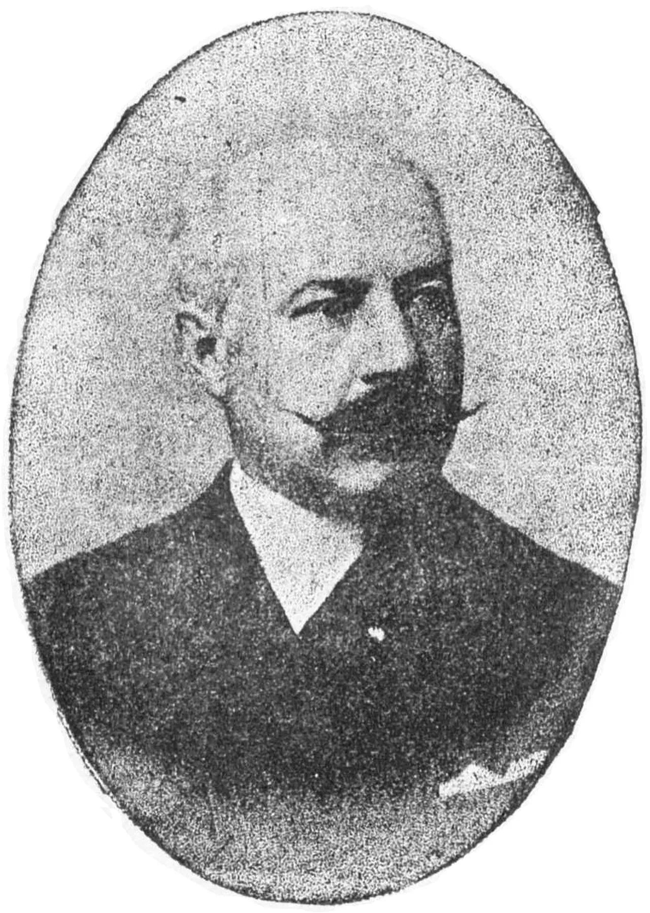 Porträt von Fernand Boudeville (1843–1927) – Gedenkseite